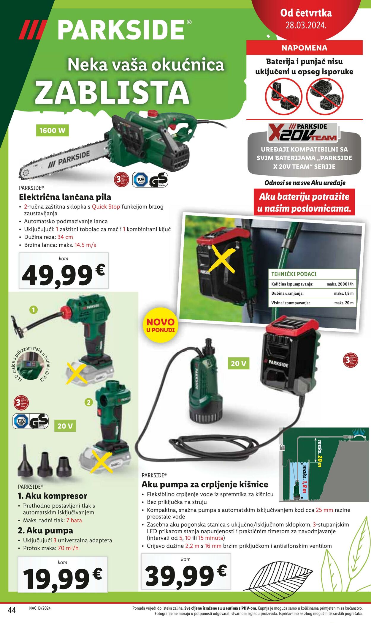 Katalog Lidl 25.03.2024 - 30.03.2024