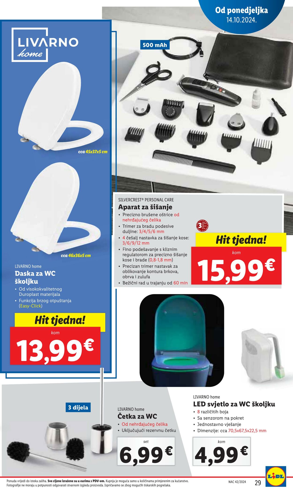 Katalog Lidl 10.10.2024 - 10.11.2024