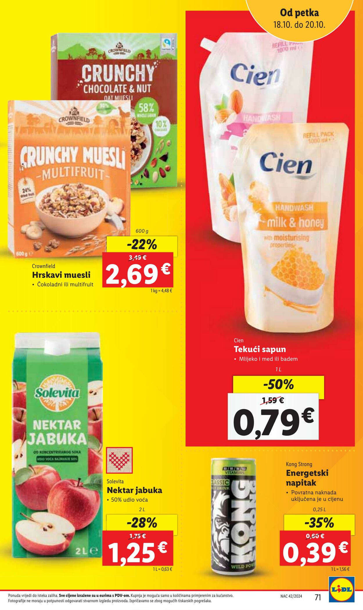 Katalog Lidl 10.10.2024 - 10.11.2024