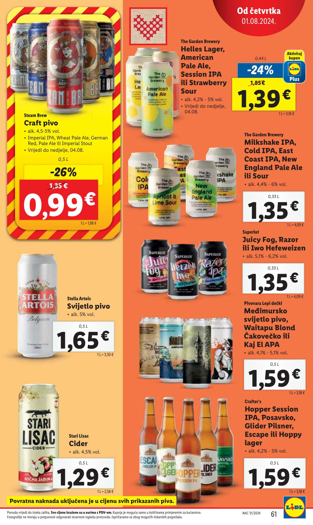 Katalog Lidl 29.07.2024 - 04.08.2024