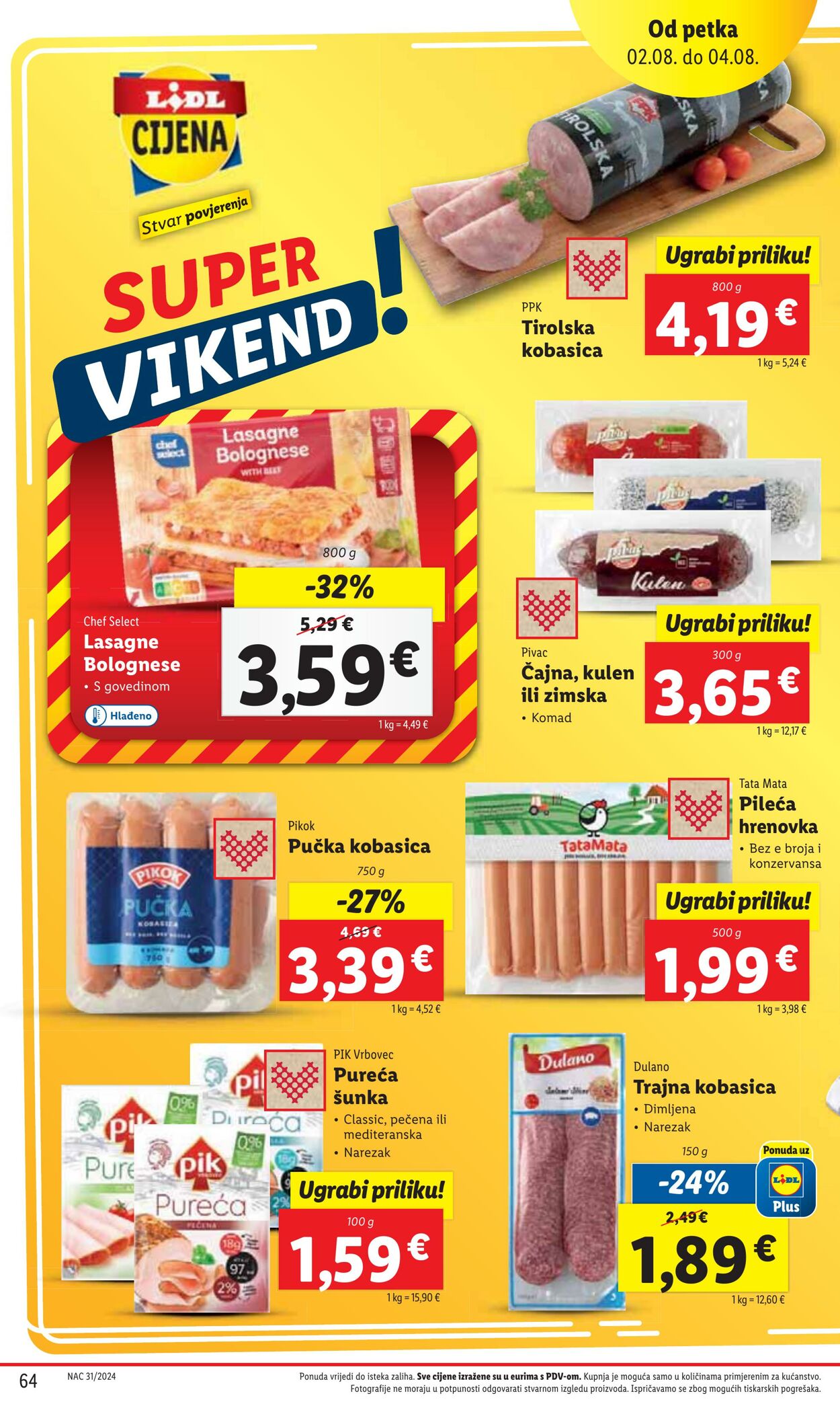 Katalog Lidl 29.07.2024 - 04.08.2024