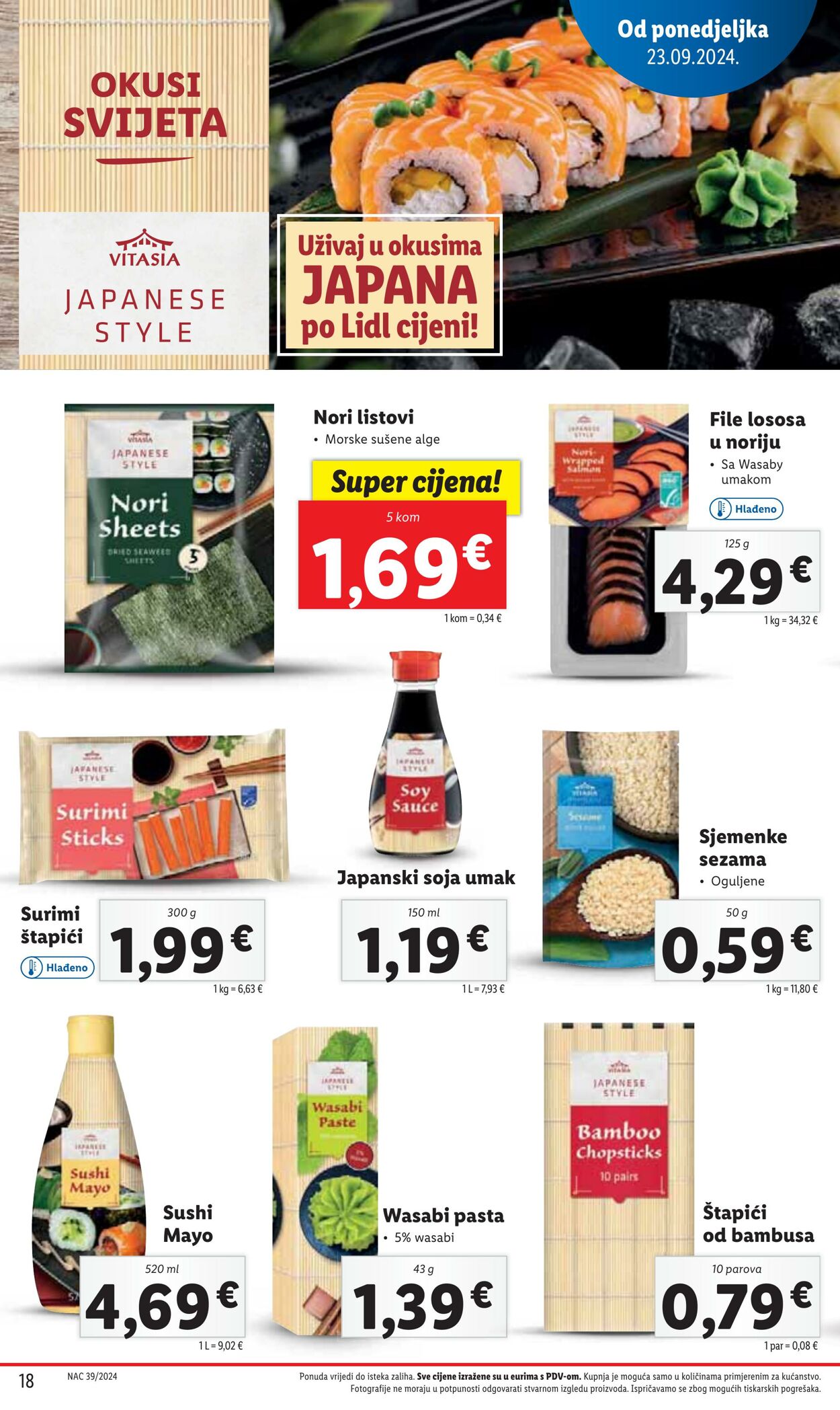 Katalog Lidl 23.09.2024 - 30.09.2024