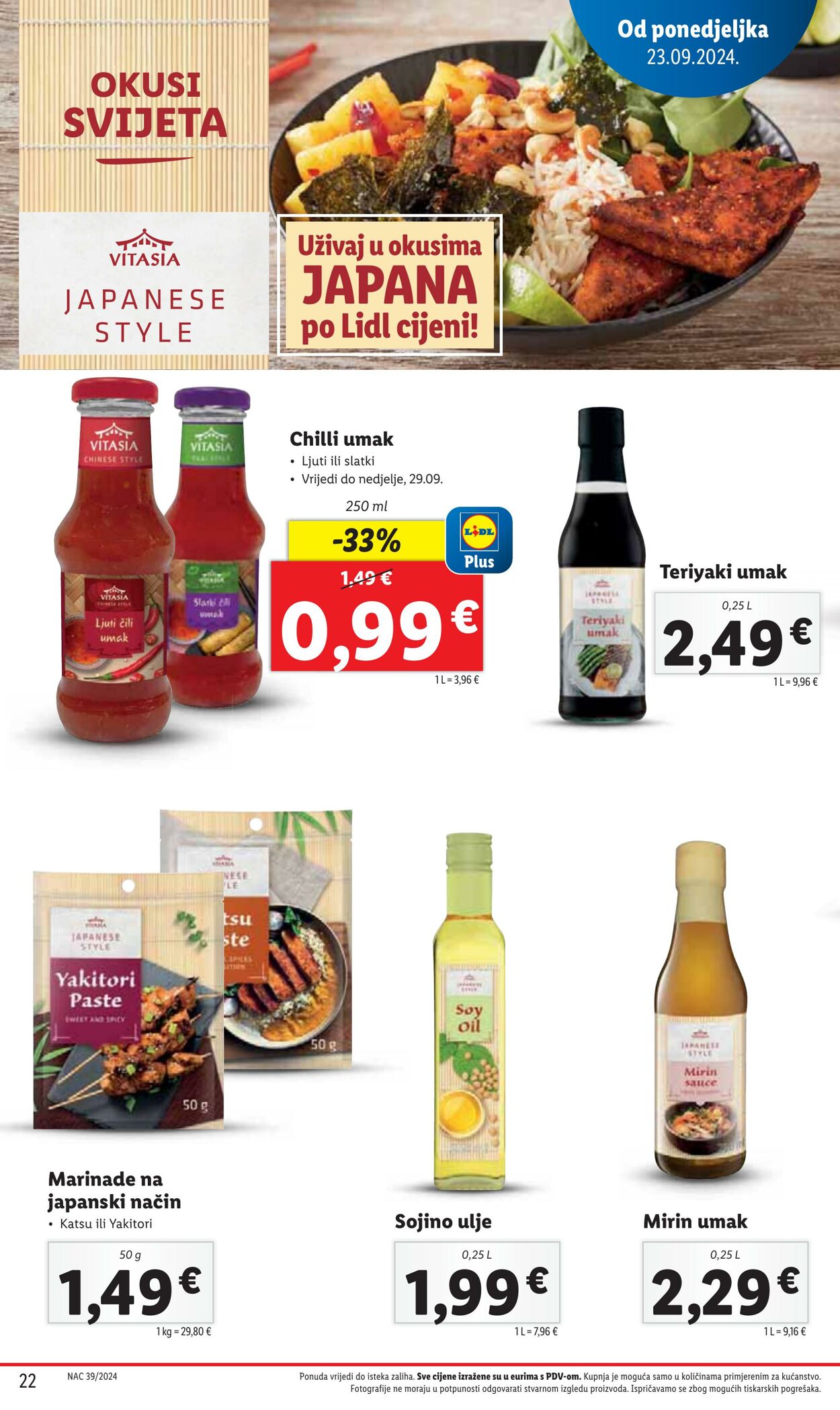 Katalog Lidl 23.09.2024 - 30.09.2024