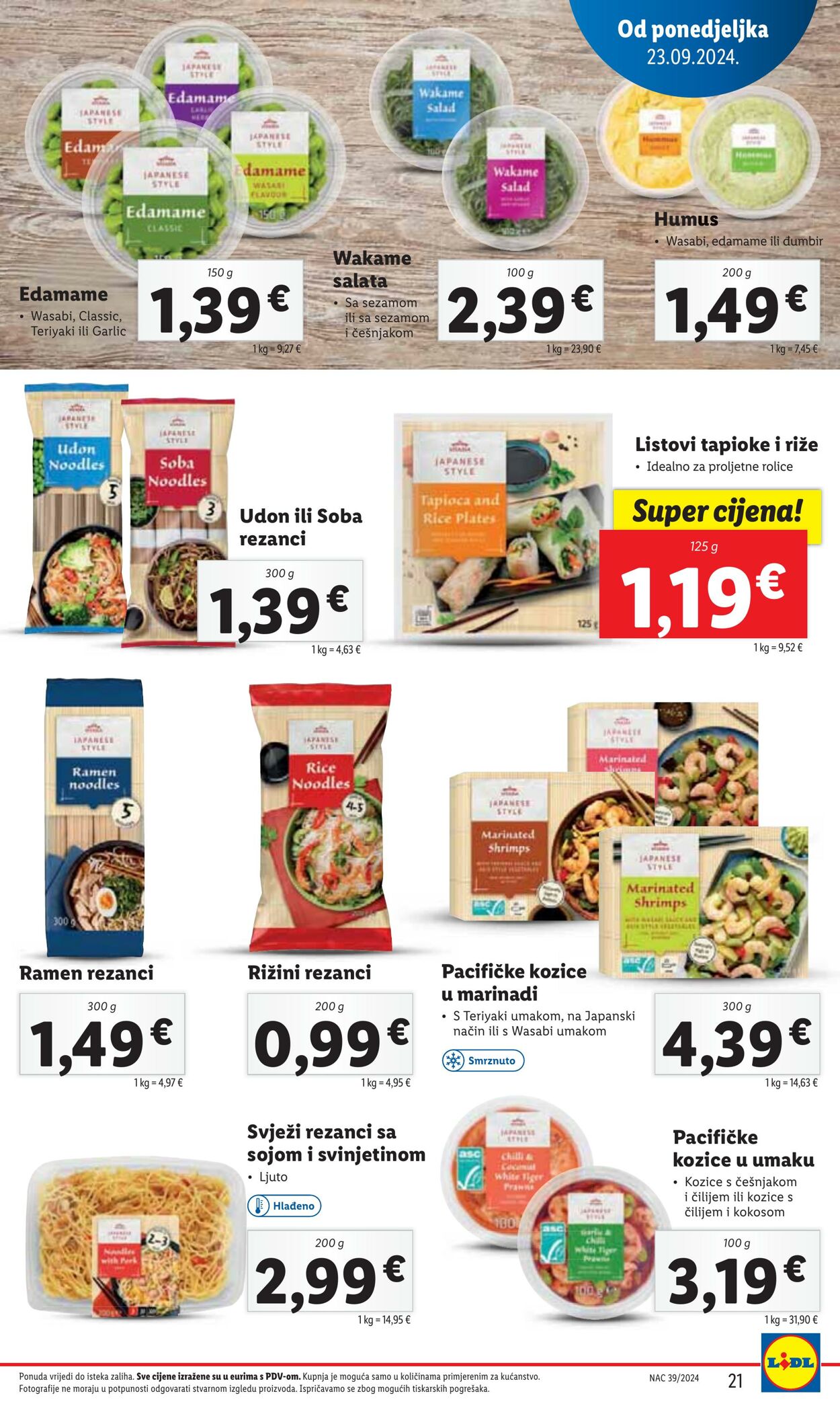 Katalog Lidl 23.09.2024 - 30.09.2024