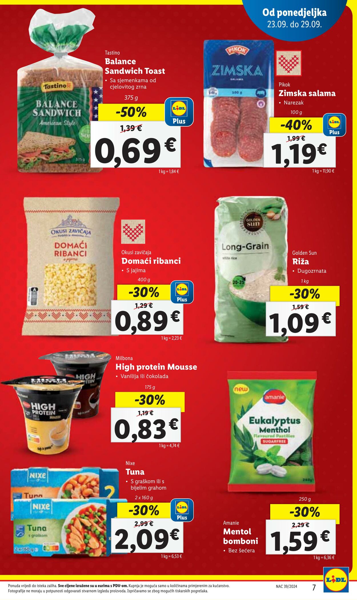 Katalog Lidl 23.09.2024 - 30.09.2024