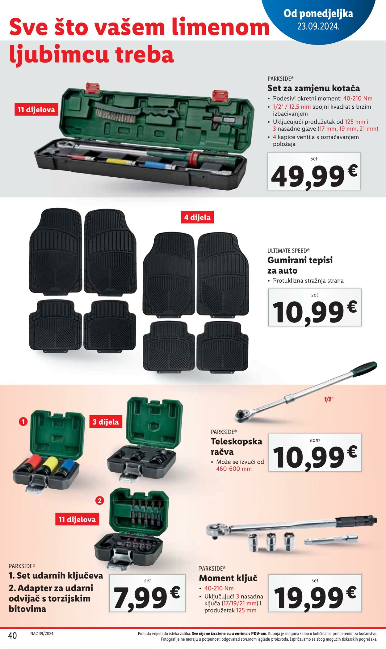 Katalog Lidl 23.09.2024 - 30.09.2024