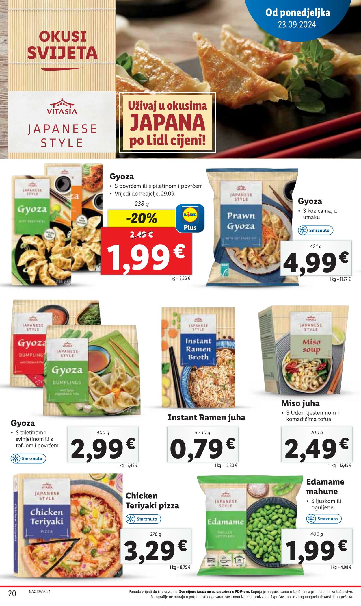 Katalog Lidl 23.09.2024 - 30.09.2024