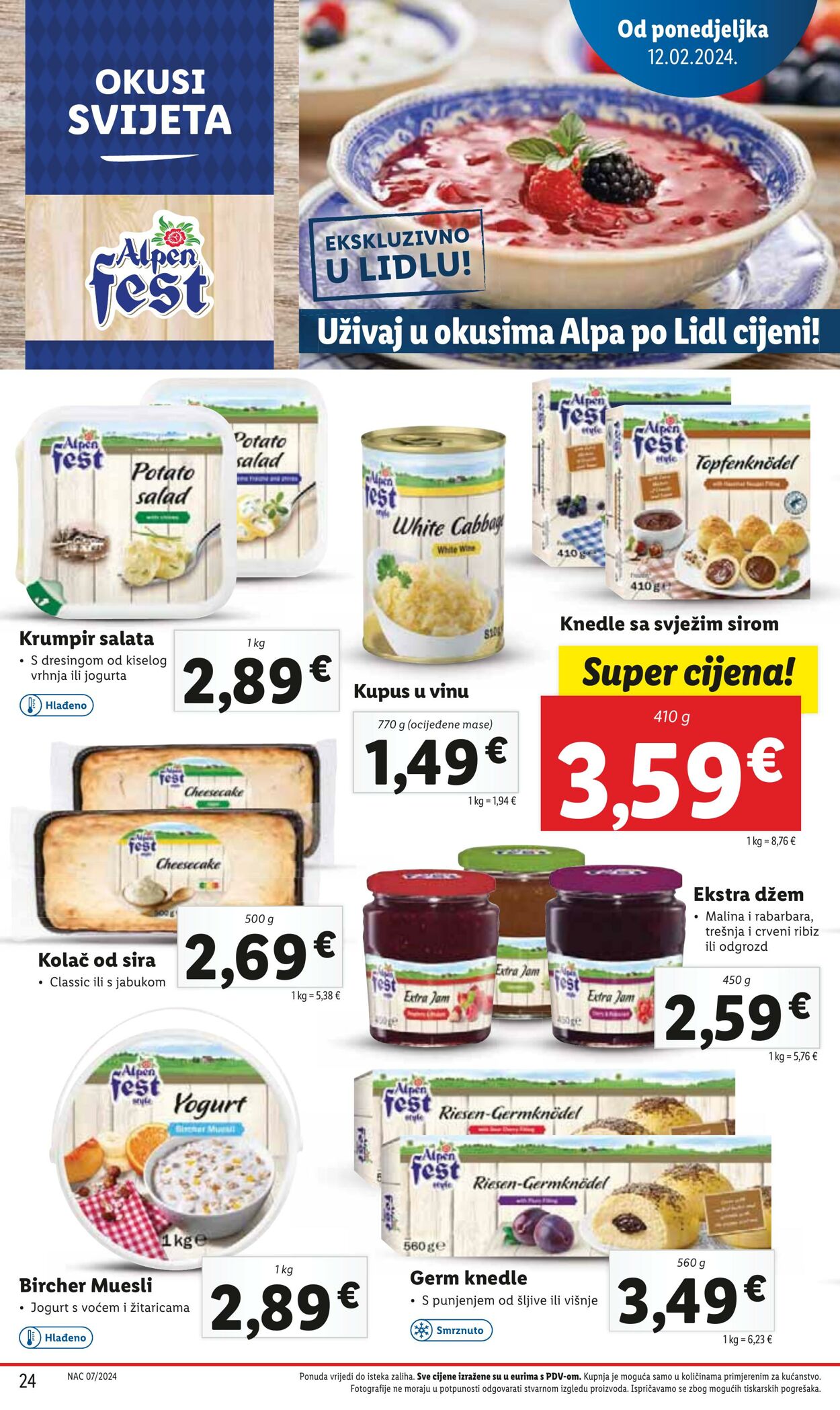 Katalog Lidl 12.02.2024 - 17.02.2024