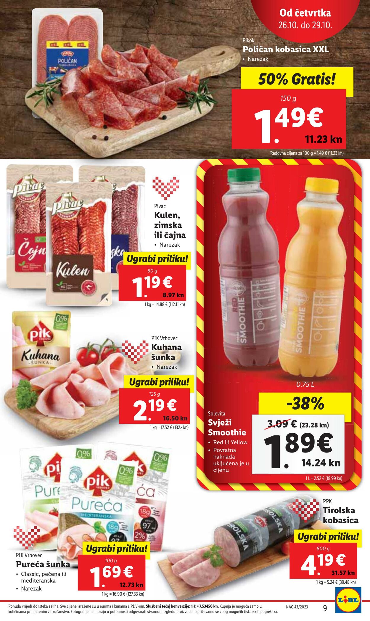 Katalog Lidl 26.10.2023 - 29.10.2023