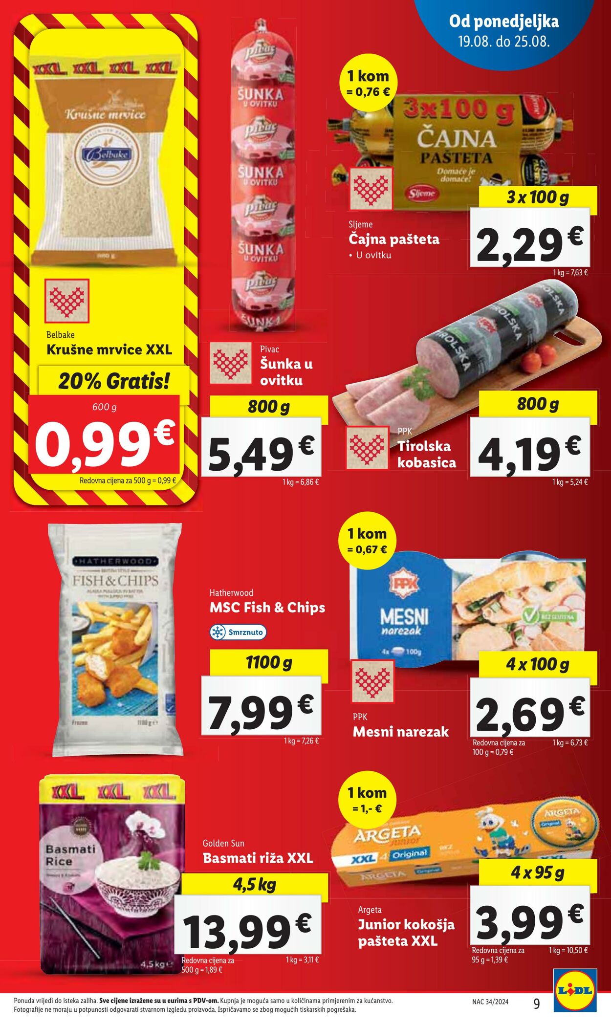 Katalog Lidl 19.08.2024 - 25.08.2024