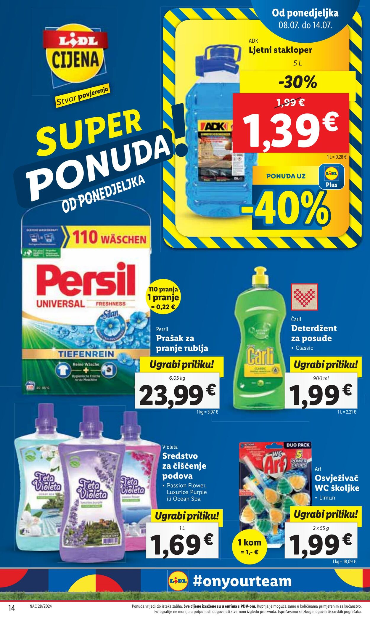 Katalog Lidl 08.07.2024 - 14.07.2024