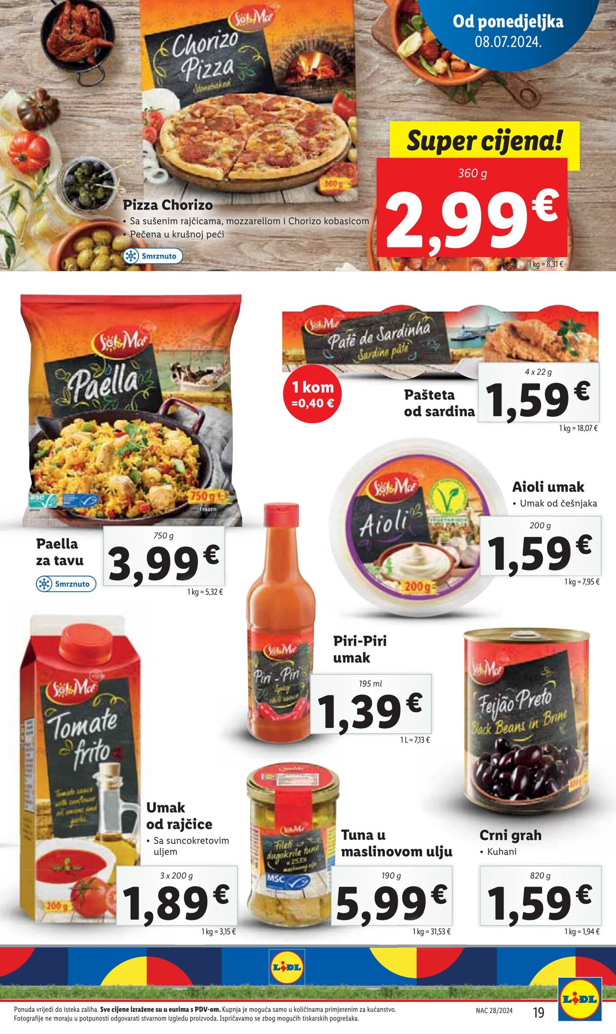 Katalog Lidl 08.07.2024 - 14.07.2024