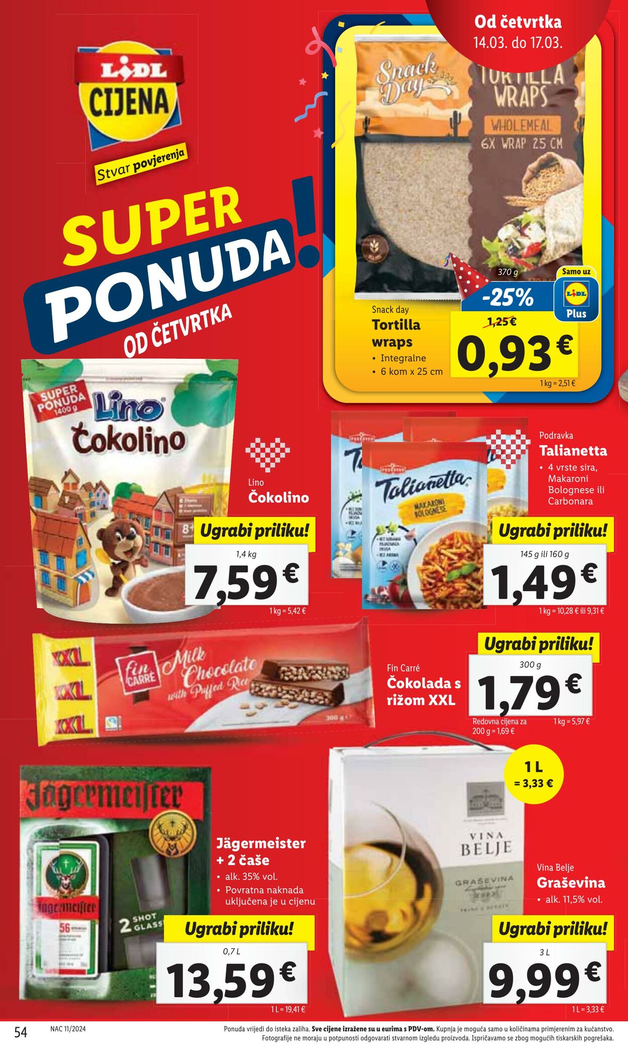 Katalog Lidl 11.03.2024 - 17.03.2024