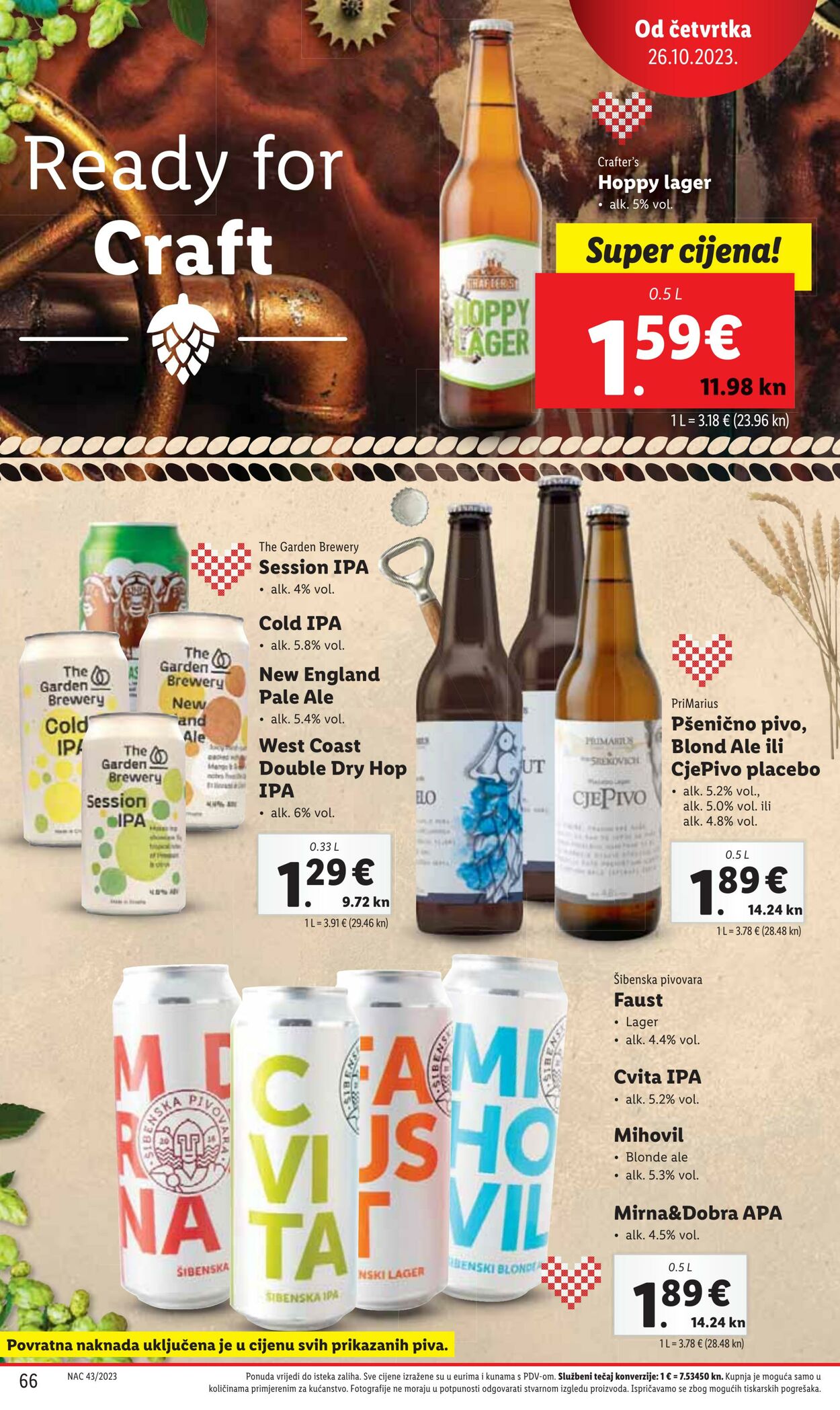 Katalog Lidl 23.10.2023 - 29.10.2023