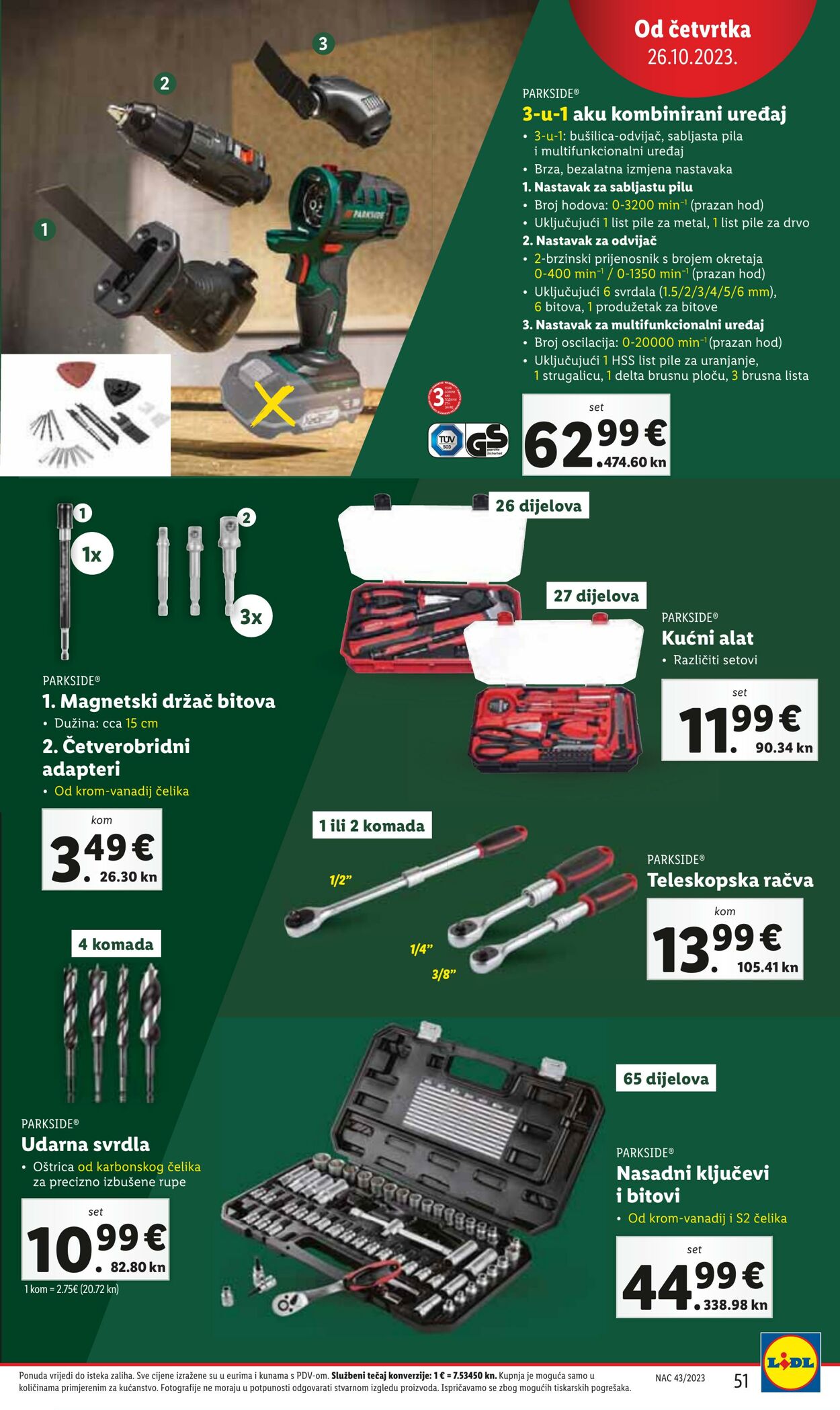 Katalog Lidl 23.10.2023 - 29.10.2023