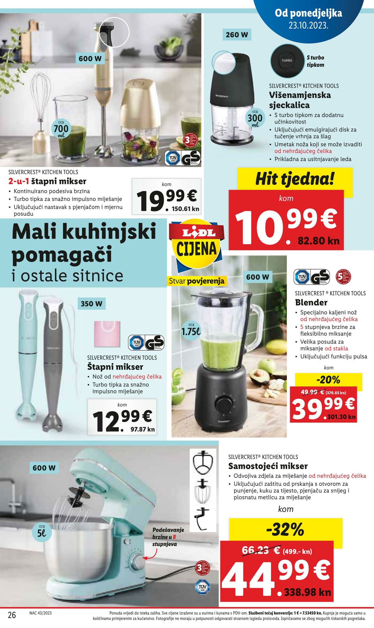 Katalog Lidl 23.10.2023 - 29.10.2023