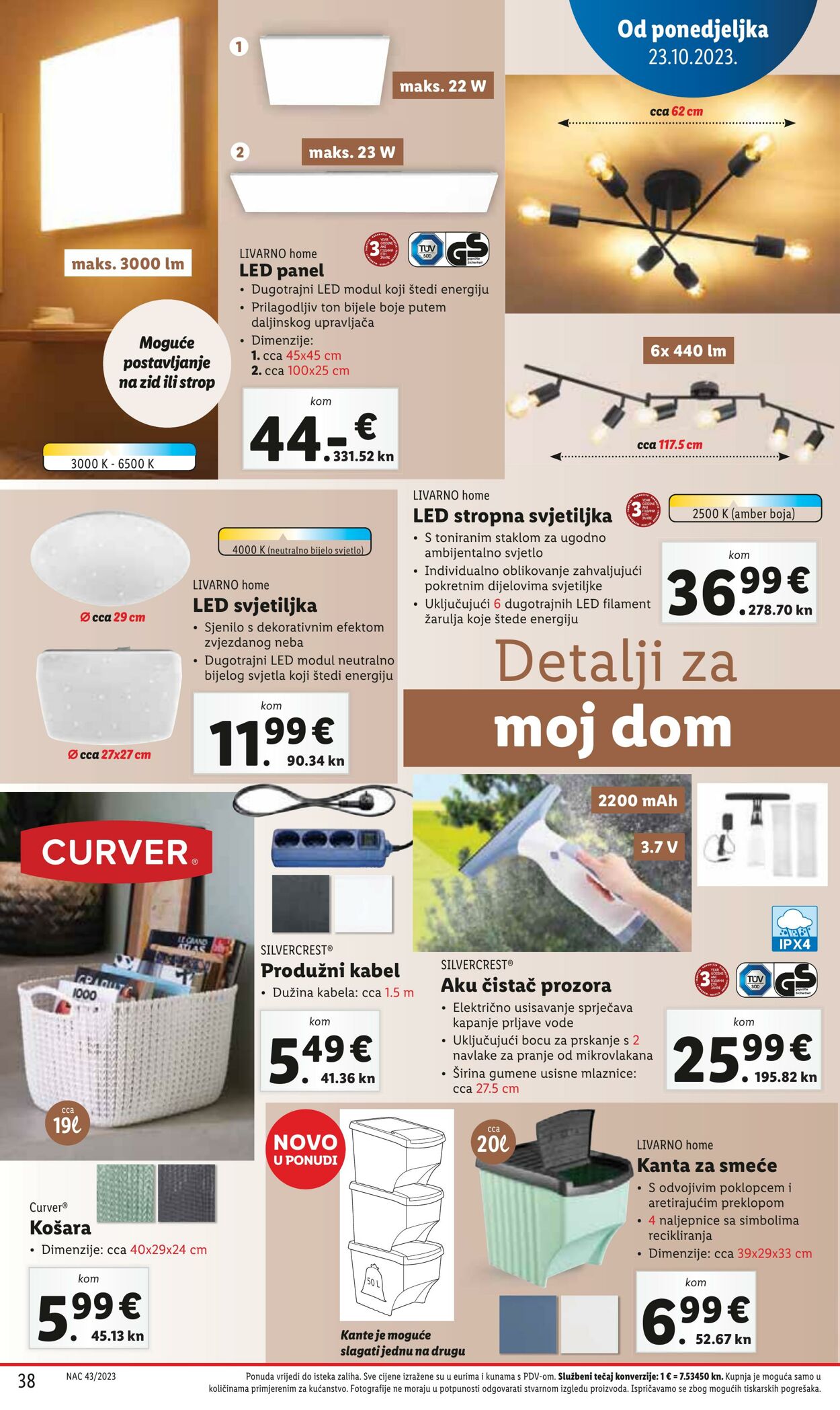 Katalog Lidl 23.10.2023 - 29.10.2023