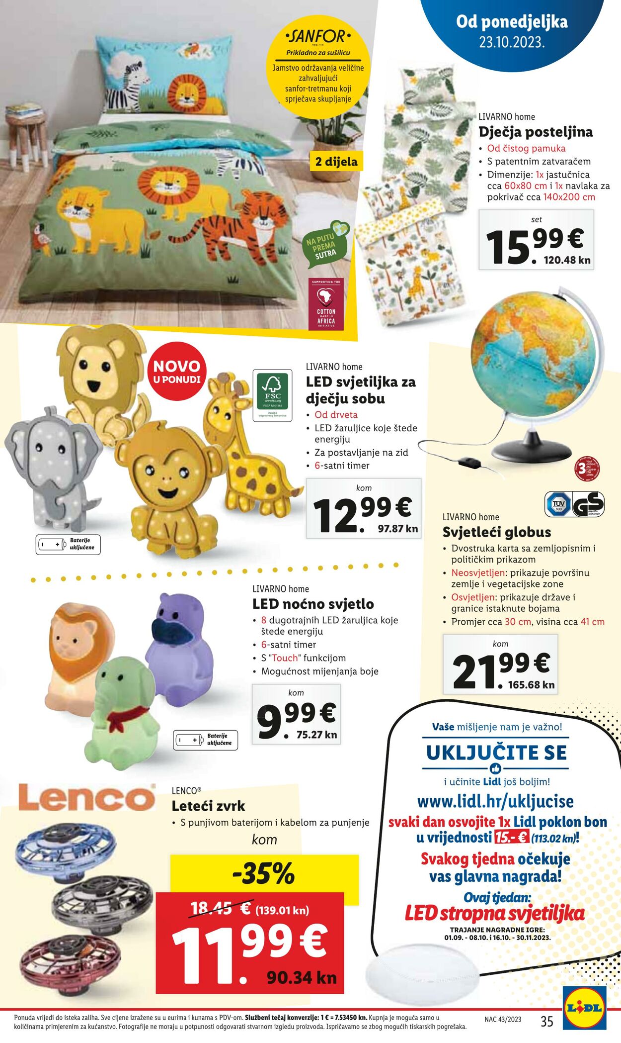 Katalog Lidl 23.10.2023 - 29.10.2023