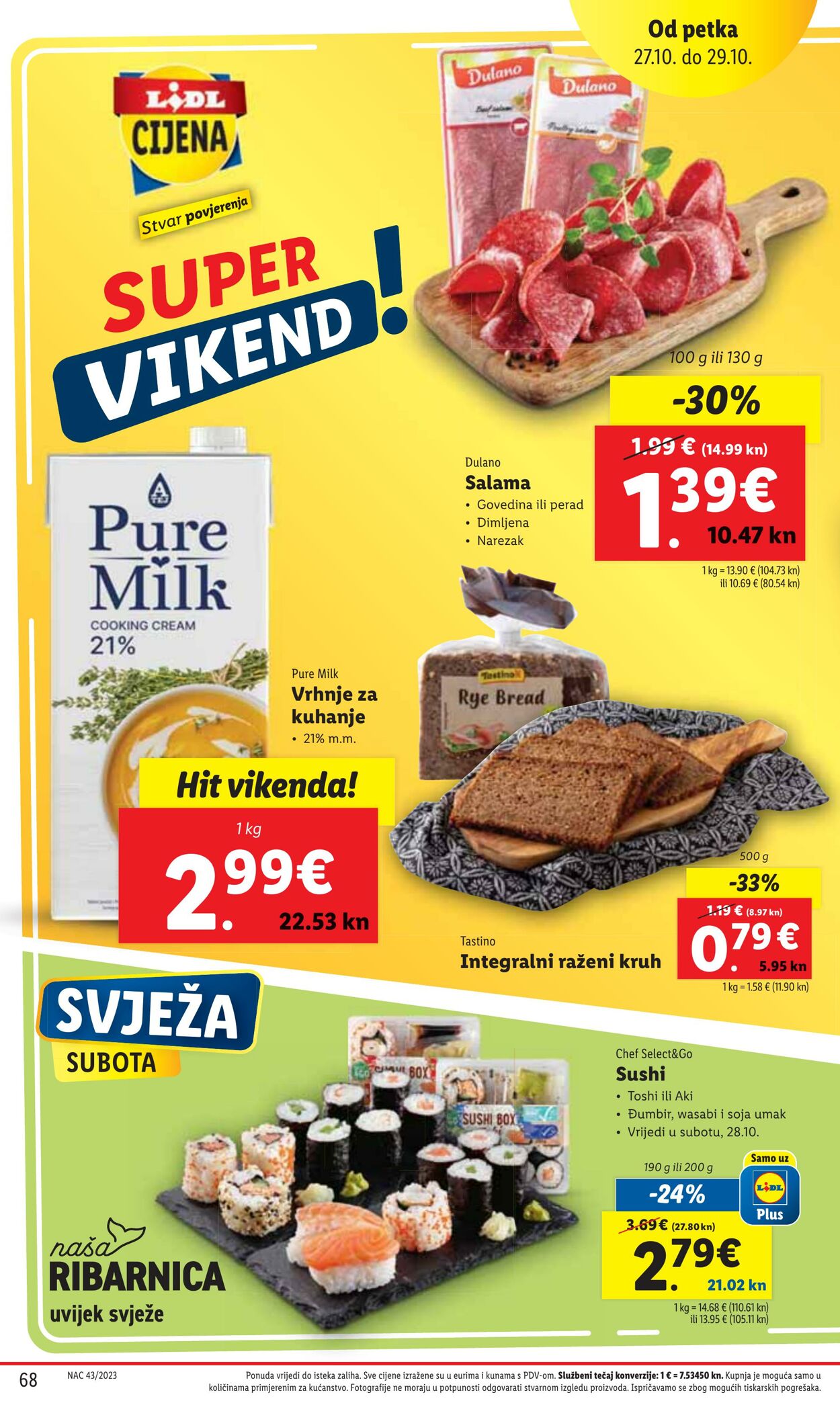 Katalog Lidl 23.10.2023 - 29.10.2023