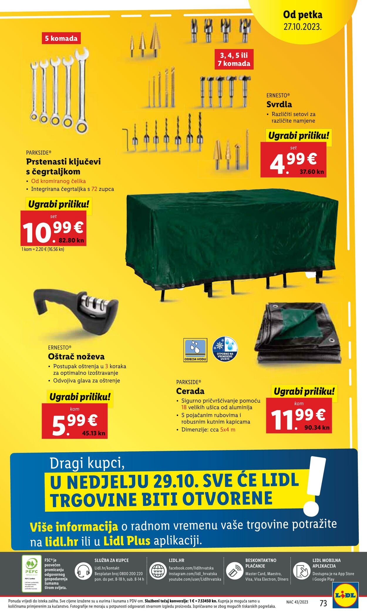 Katalog Lidl 23.10.2023 - 29.10.2023