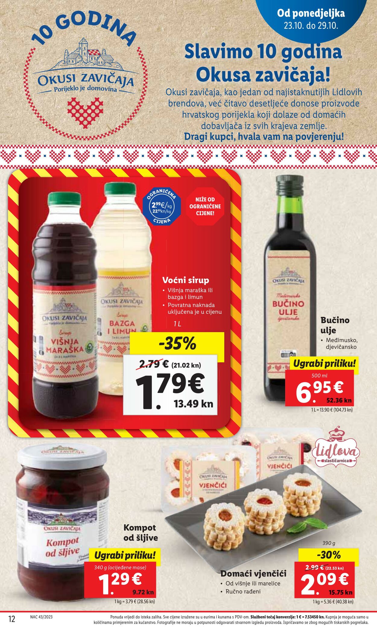 Katalog Lidl 23.10.2023 - 29.10.2023