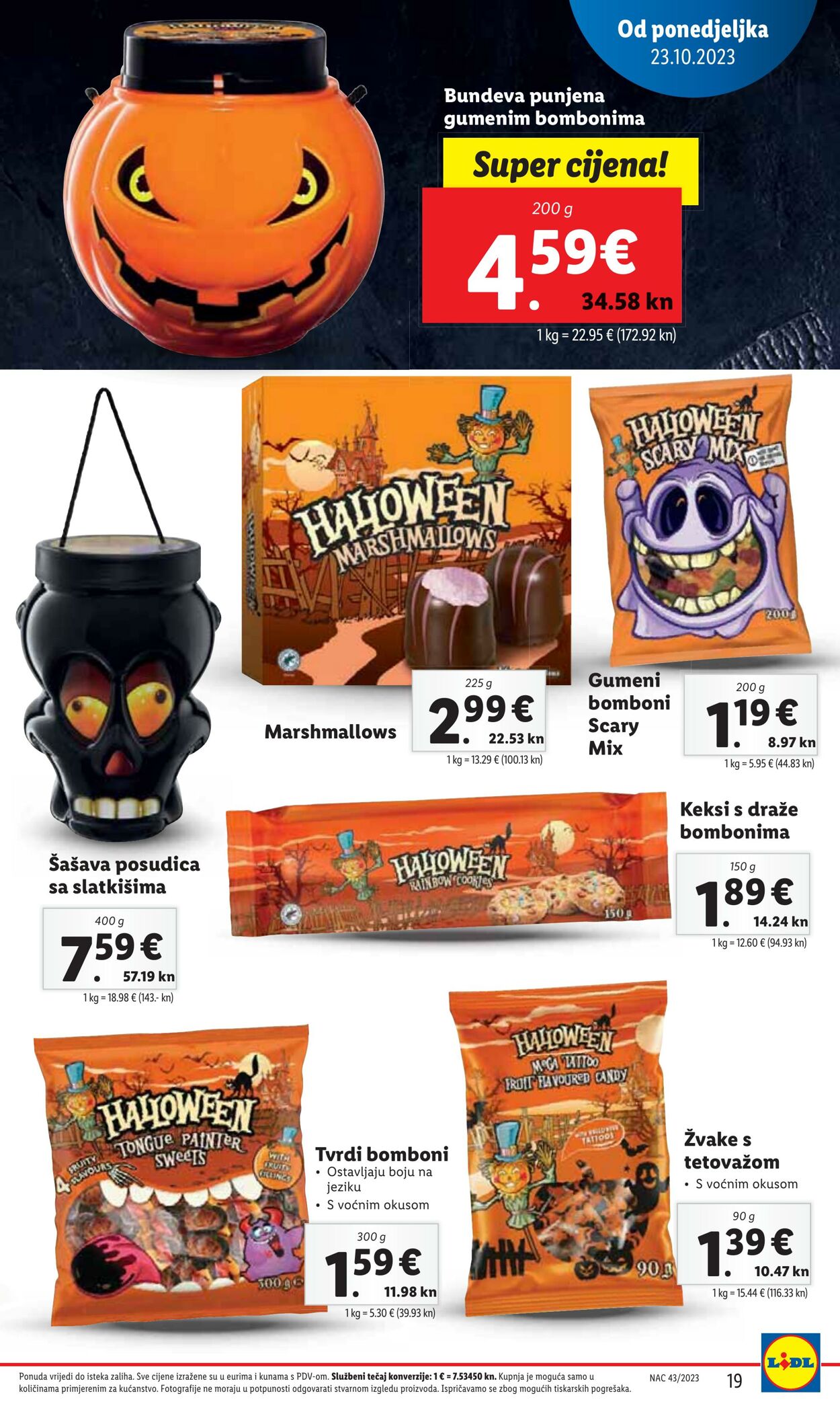 Katalog Lidl 23.10.2023 - 29.10.2023