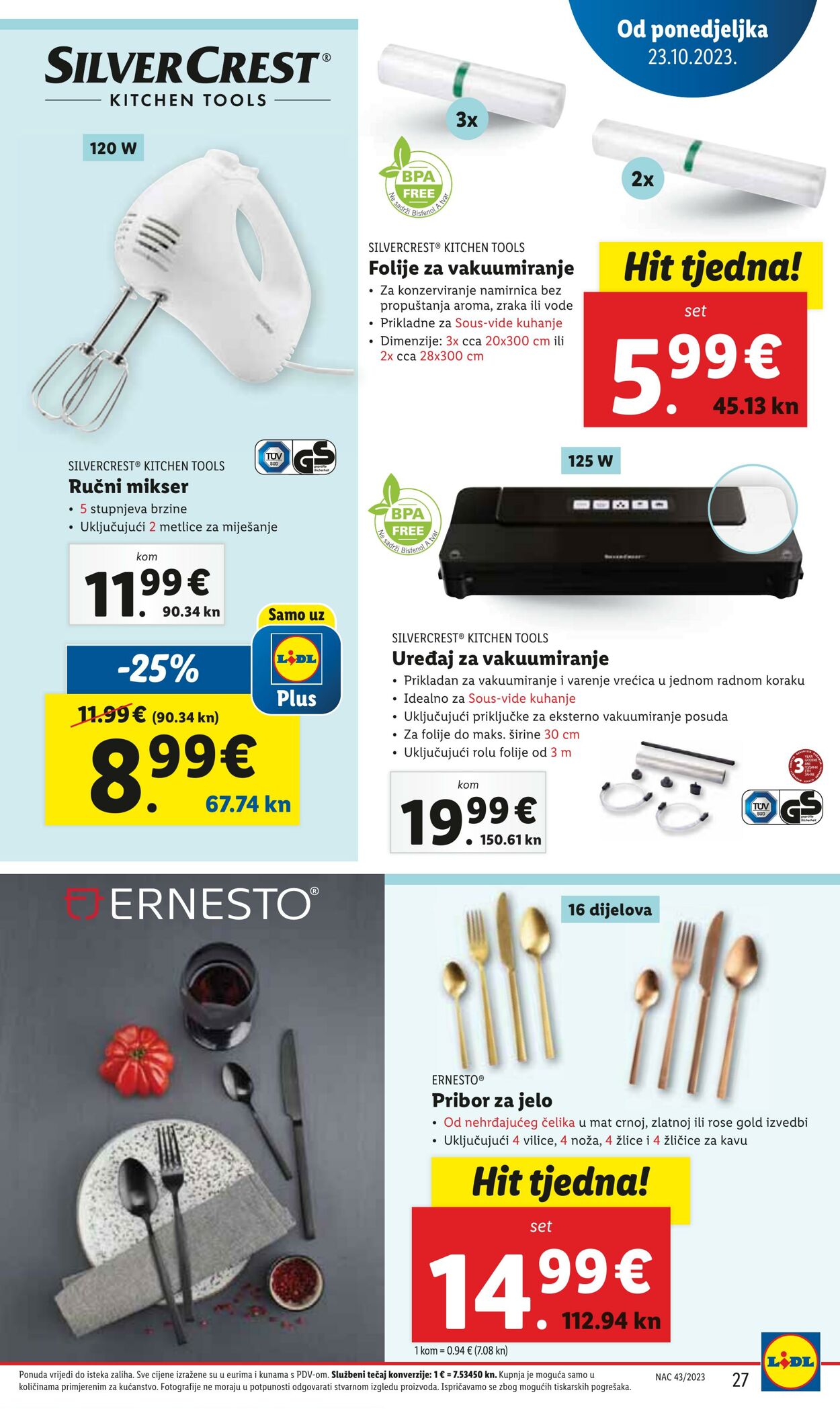 Katalog Lidl 23.10.2023 - 29.10.2023