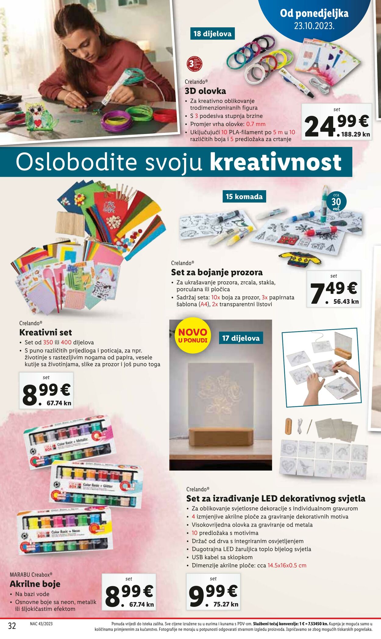 Katalog Lidl 23.10.2023 - 29.10.2023