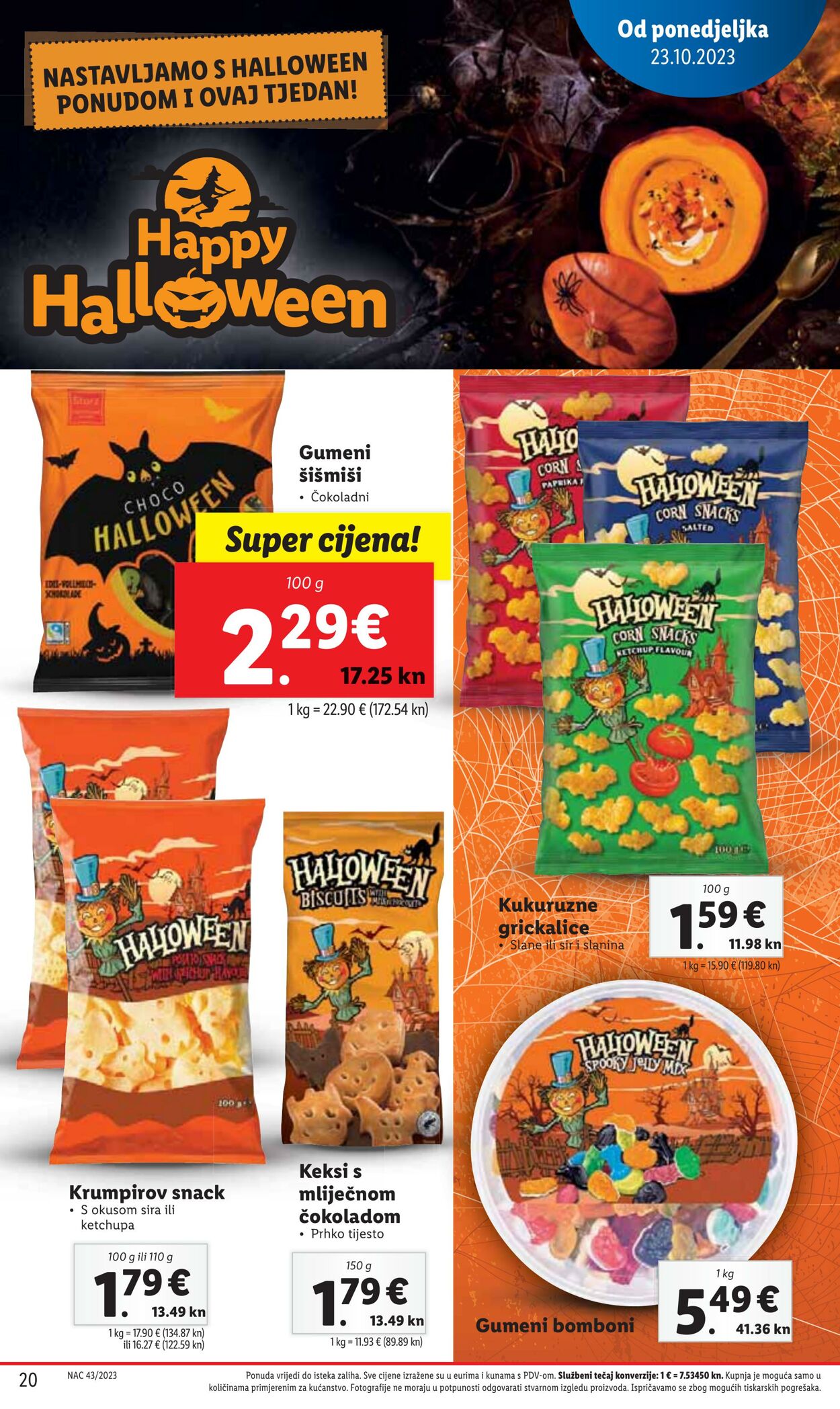 Katalog Lidl 23.10.2023 - 29.10.2023