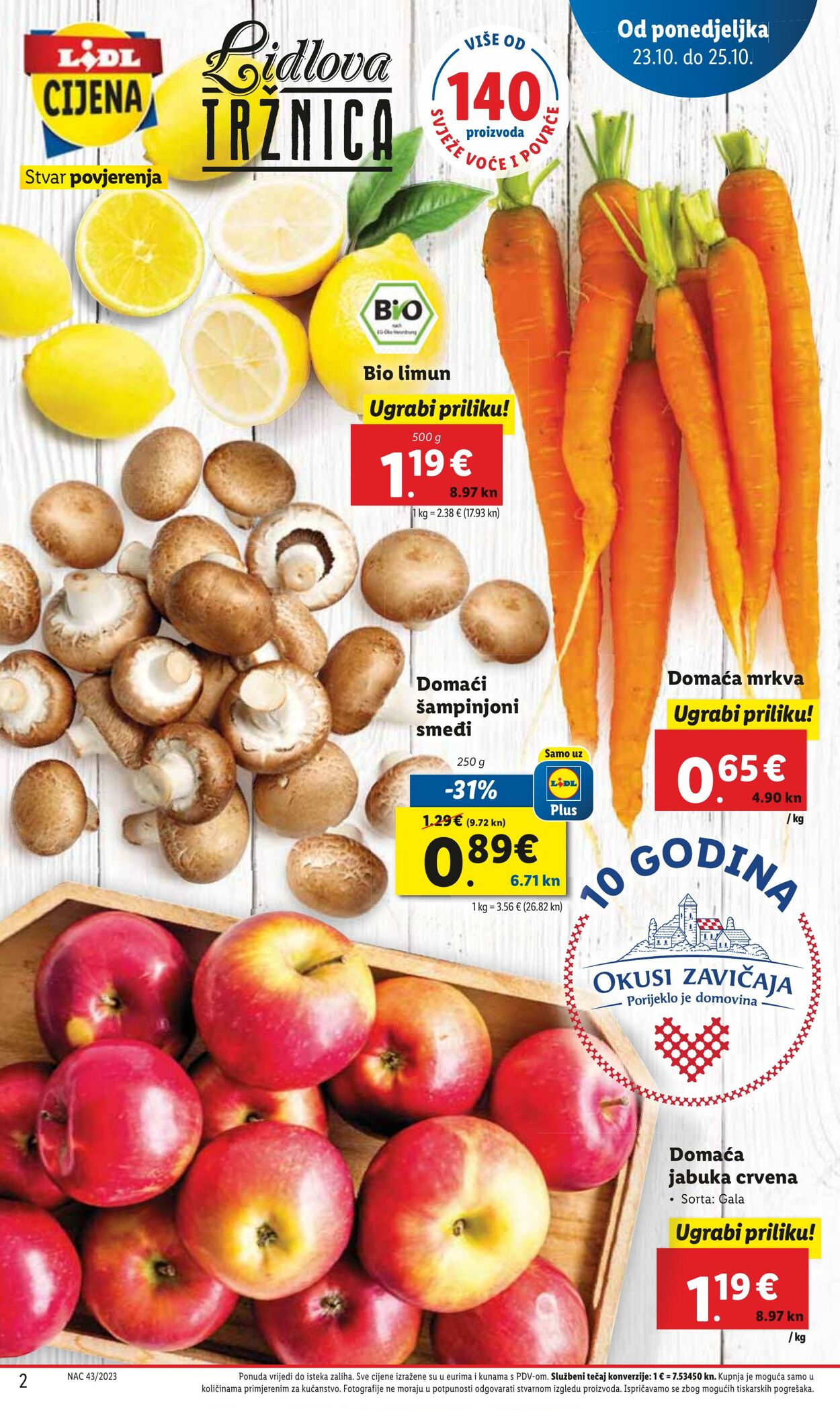 Katalog Lidl 23.10.2023 - 29.10.2023