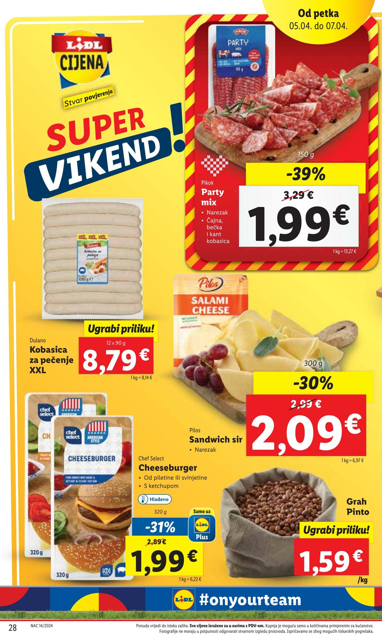 Katalog Lidl 04.04.2024 - 07.04.2024