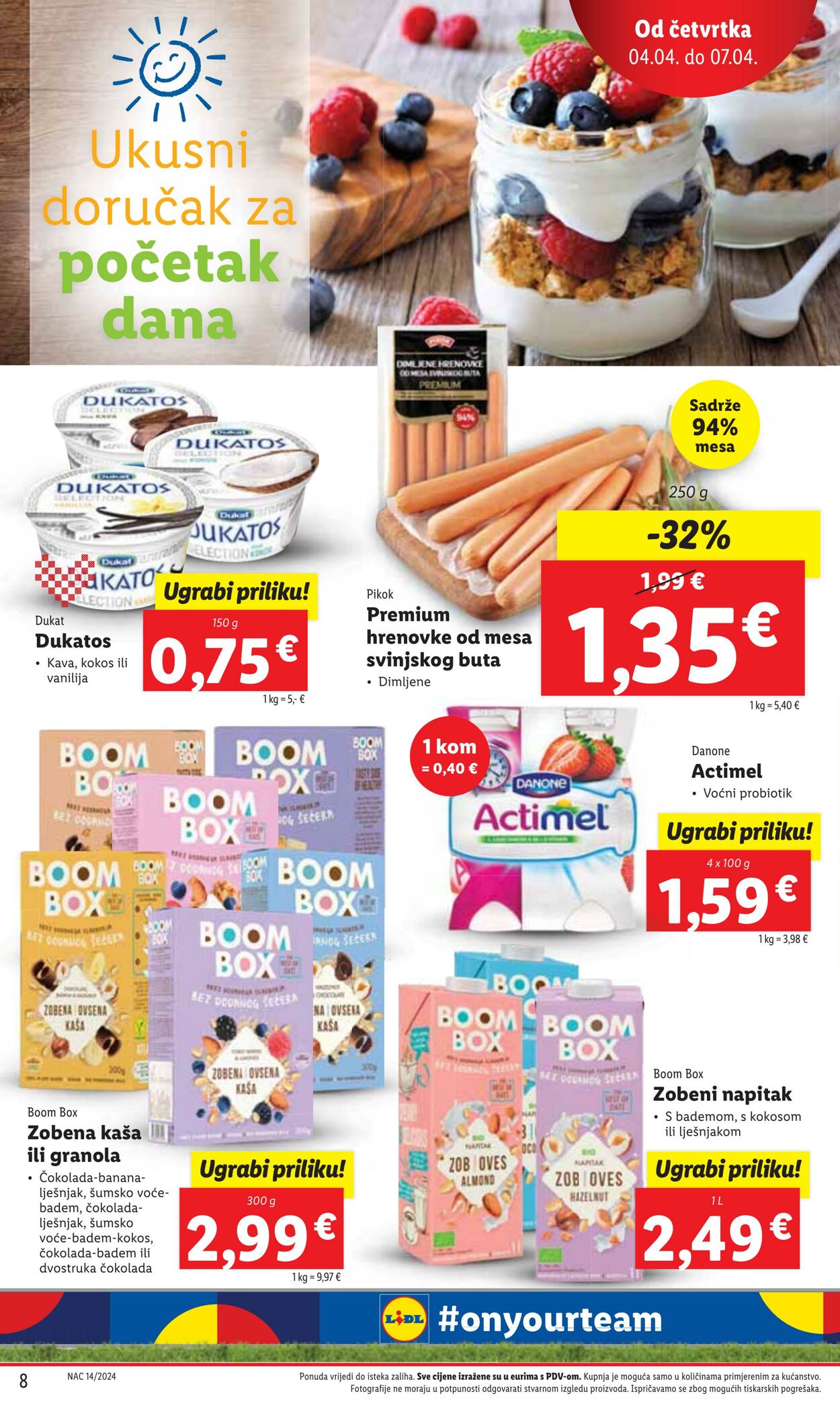 Katalog Lidl 04.04.2024 - 07.04.2024