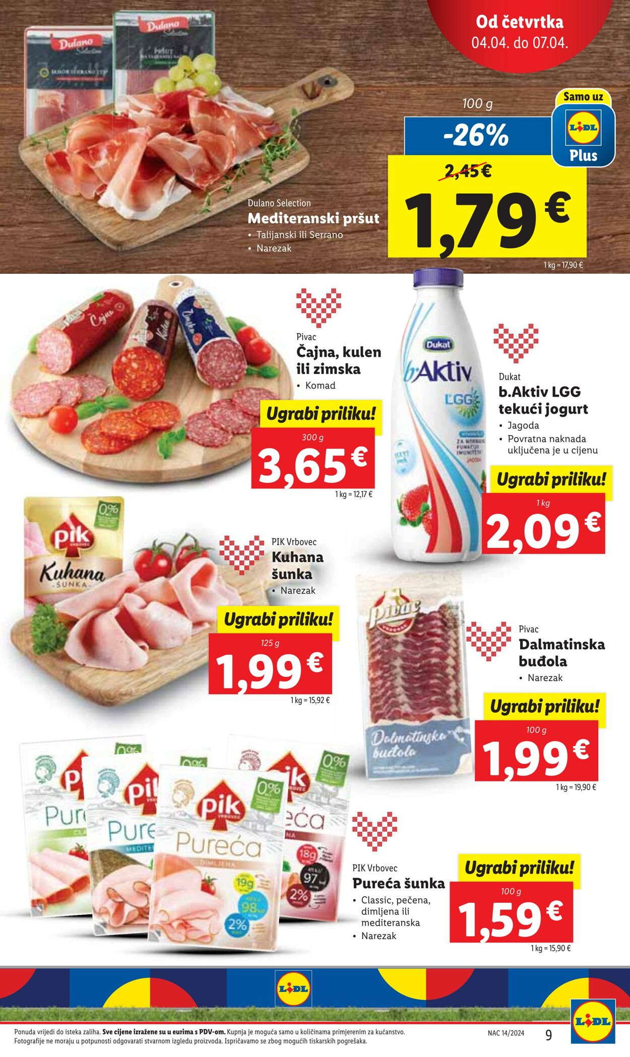 Katalog Lidl 04.04.2024 - 07.04.2024