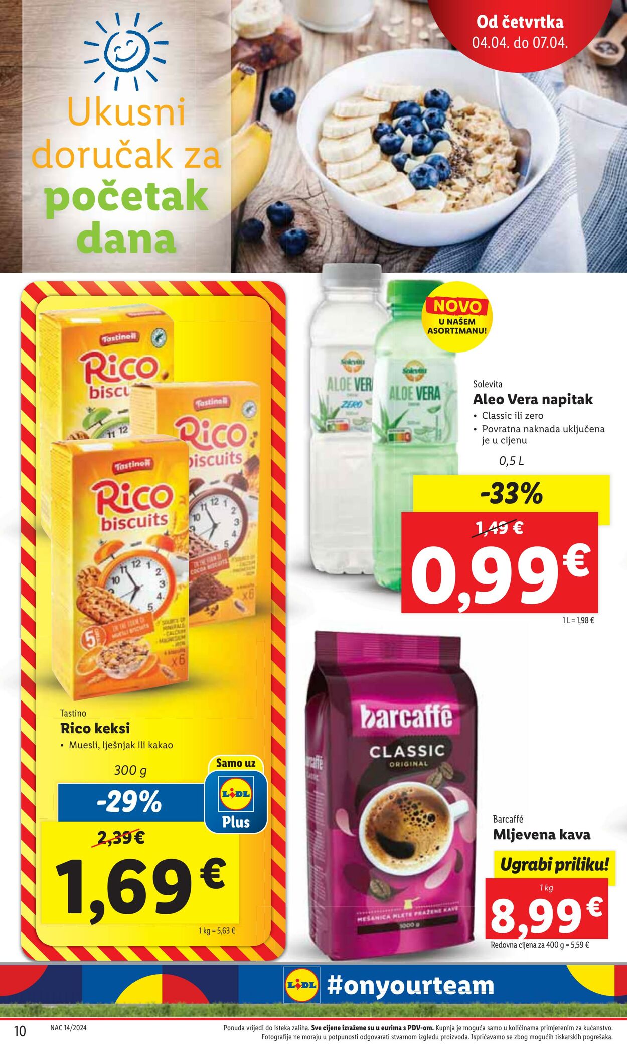 Katalog Lidl 04.04.2024 - 07.04.2024