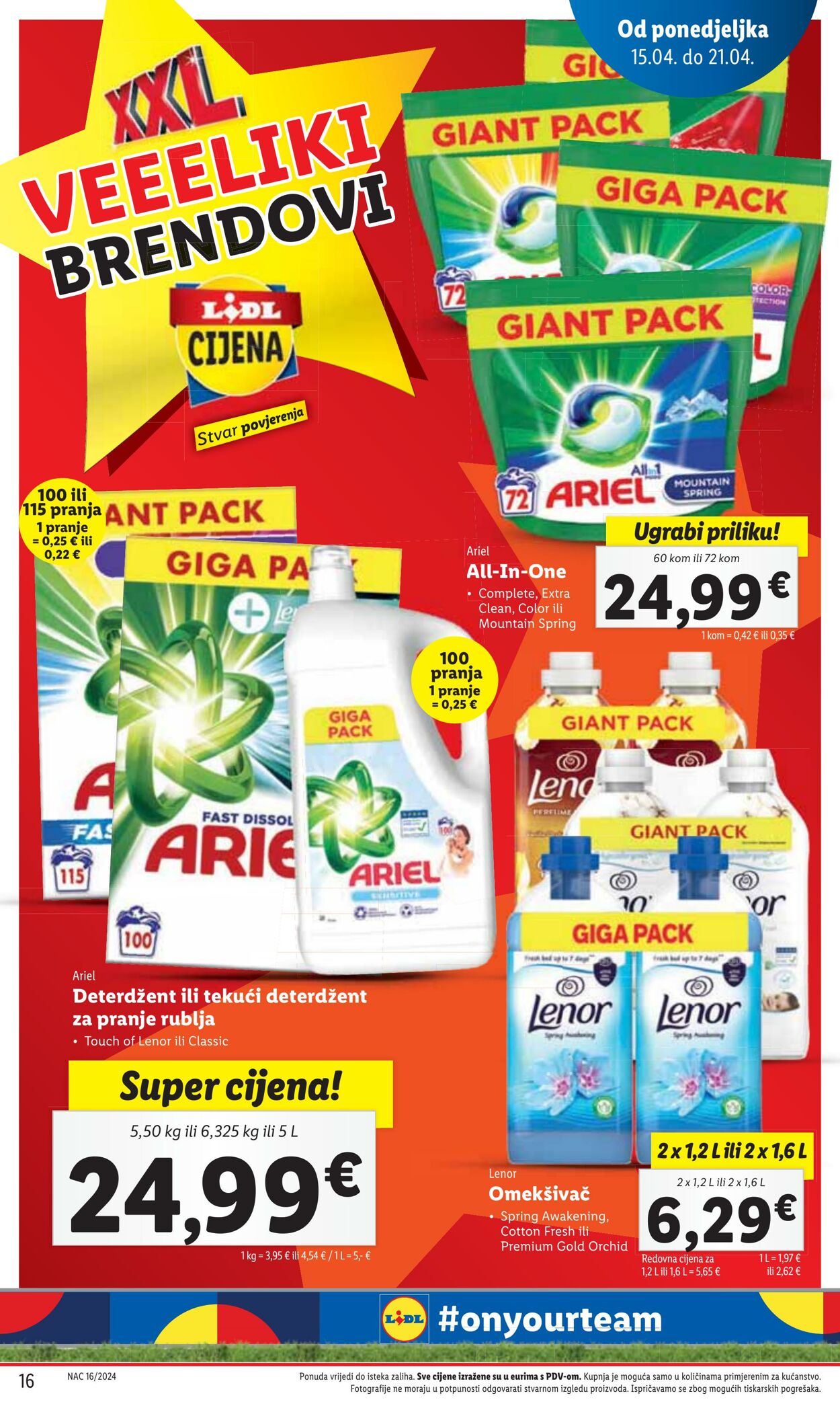 Katalog Lidl 15.04.2024 - 21.04.2024