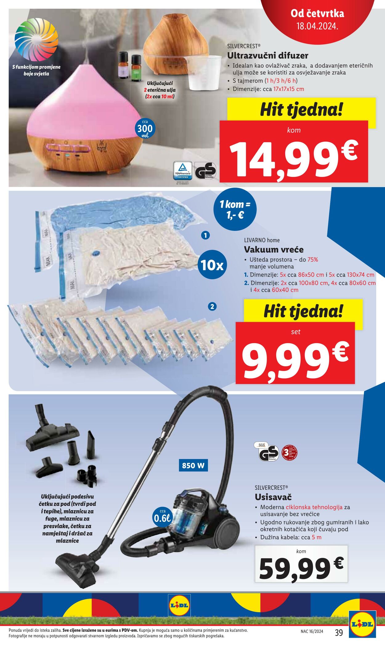 Katalog Lidl 15.04.2024 - 21.04.2024