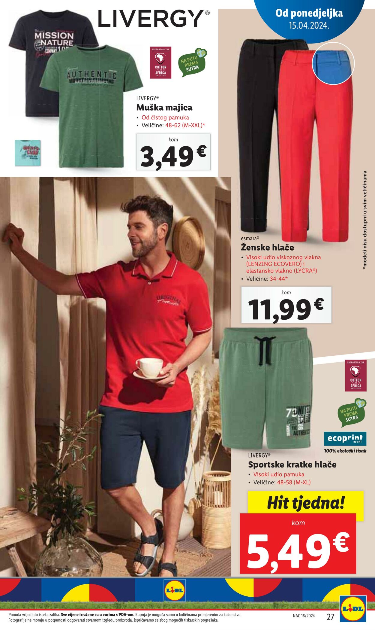 Katalog Lidl 15.04.2024 - 21.04.2024