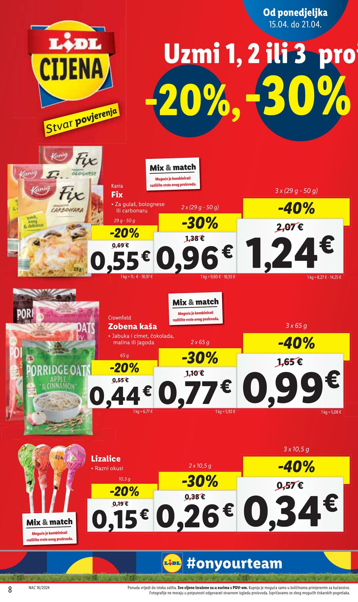 Katalog Lidl 15.04.2024 - 21.04.2024