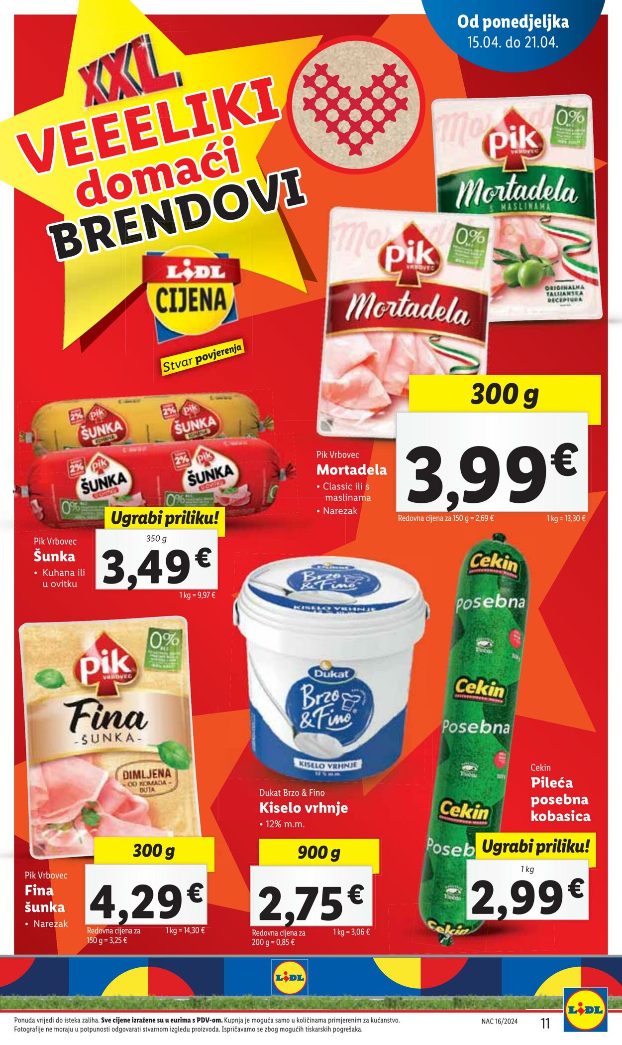 Katalog Lidl 15.04.2024 - 21.04.2024