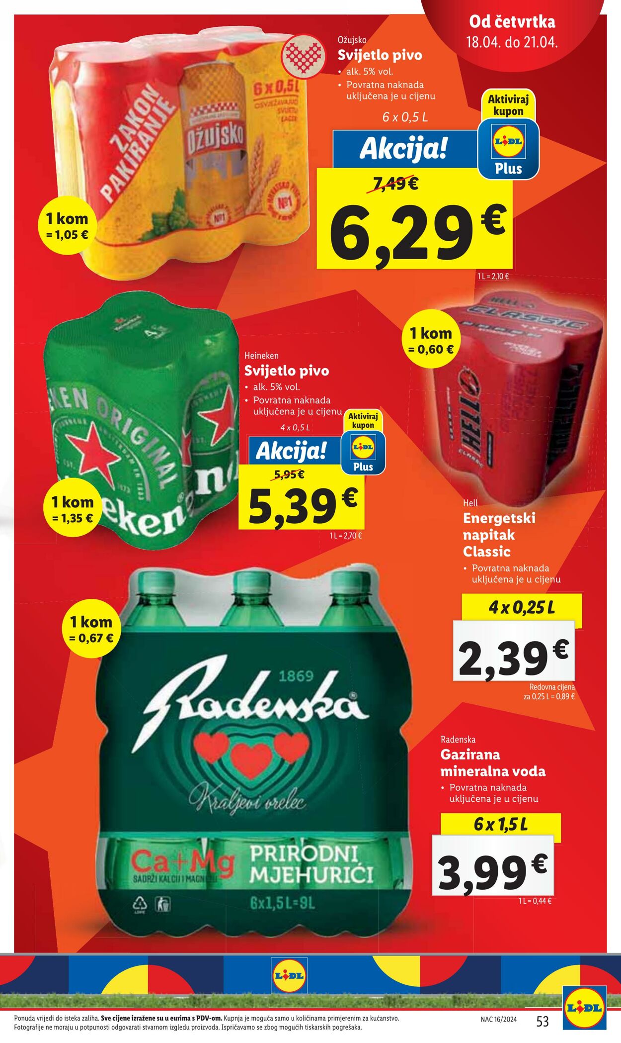 Katalog Lidl 15.04.2024 - 21.04.2024