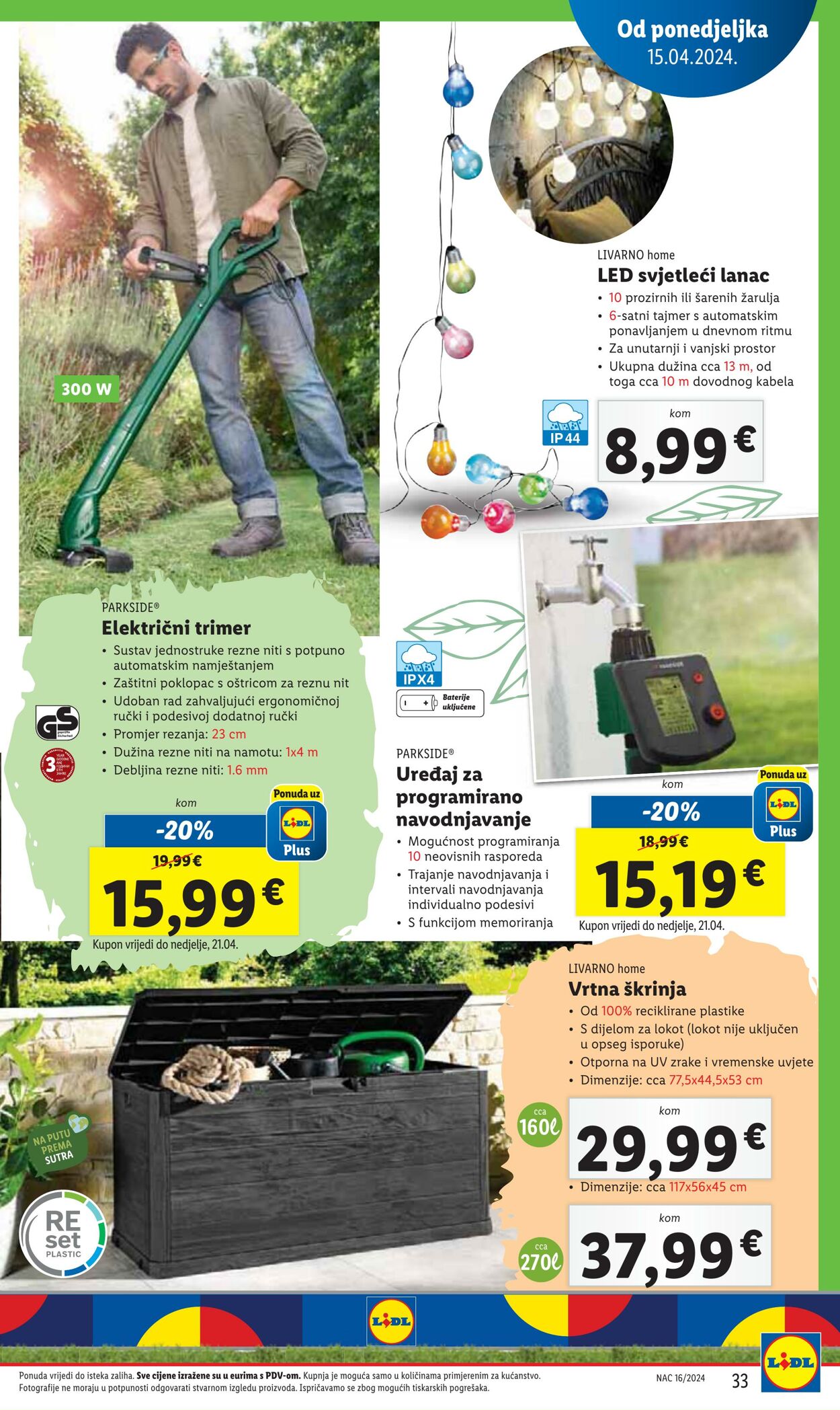 Katalog Lidl 15.04.2024 - 21.04.2024