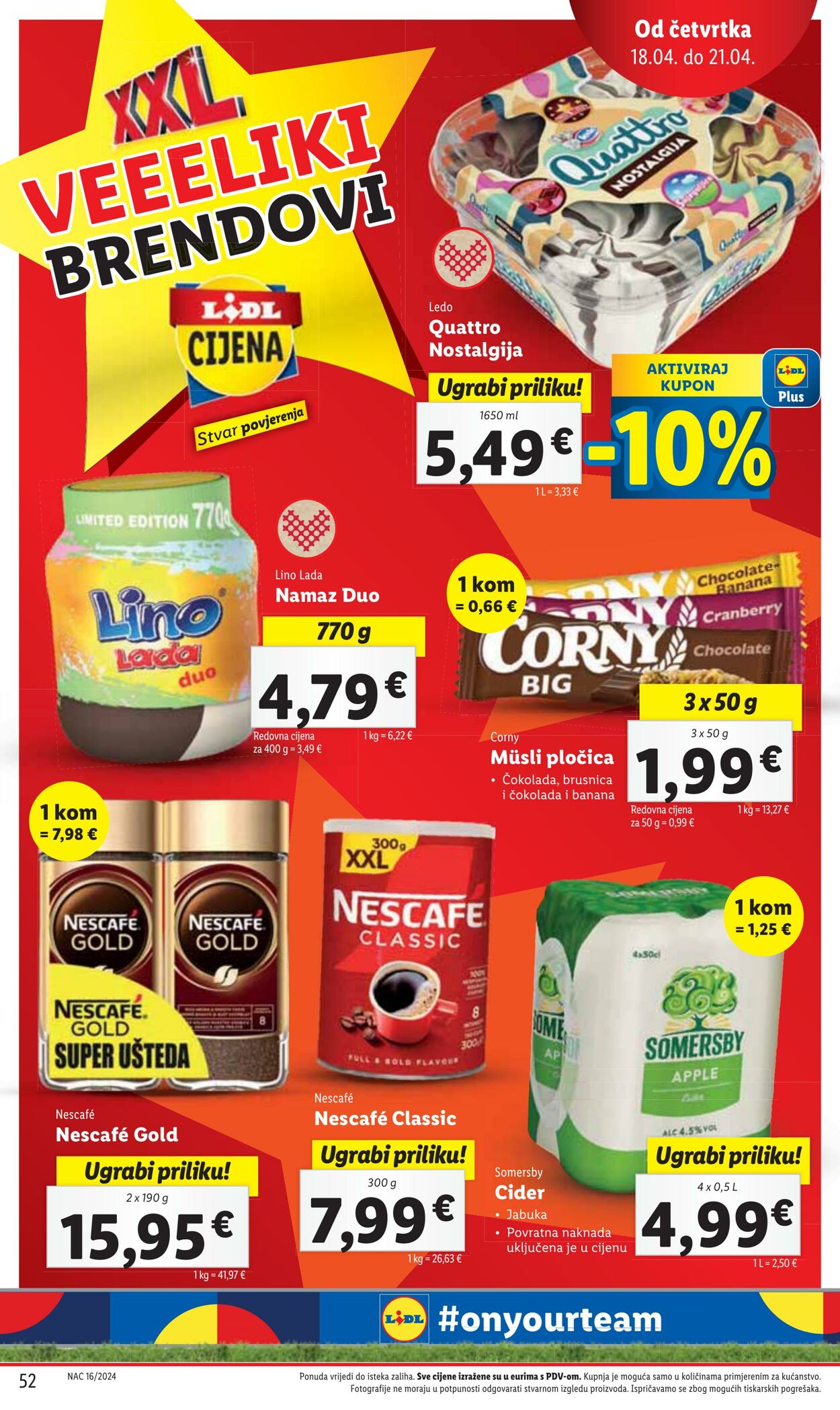 Katalog Lidl 15.04.2024 - 21.04.2024