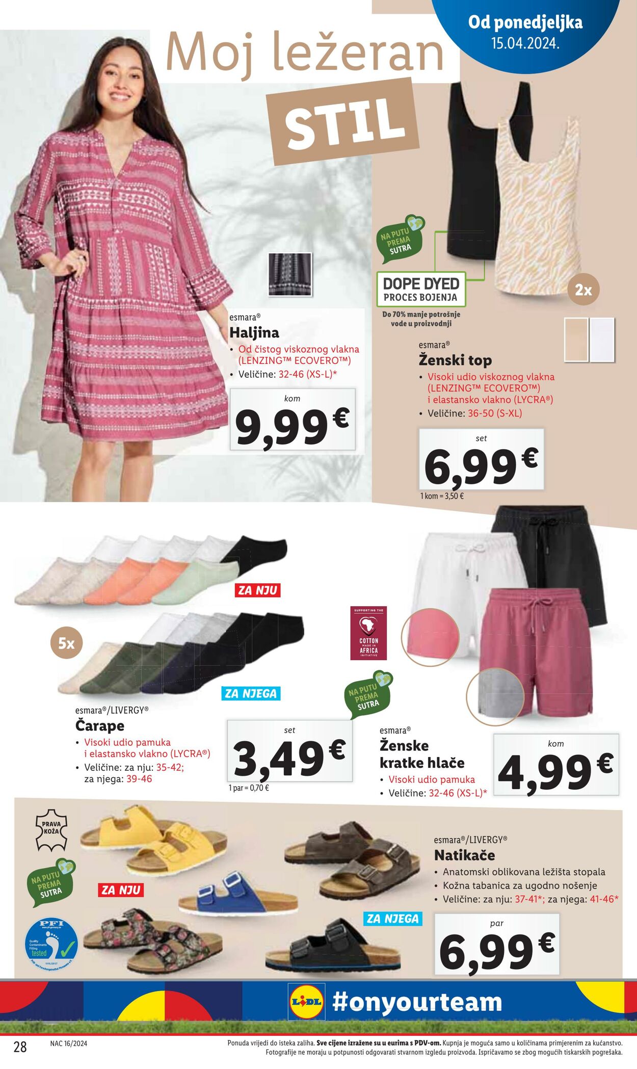 Katalog Lidl 15.04.2024 - 21.04.2024