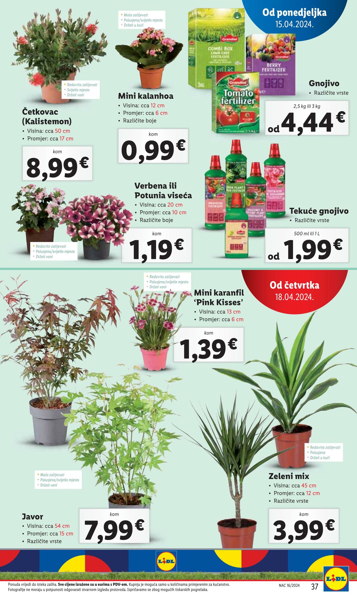 Katalog Lidl 15.04.2024 - 21.04.2024