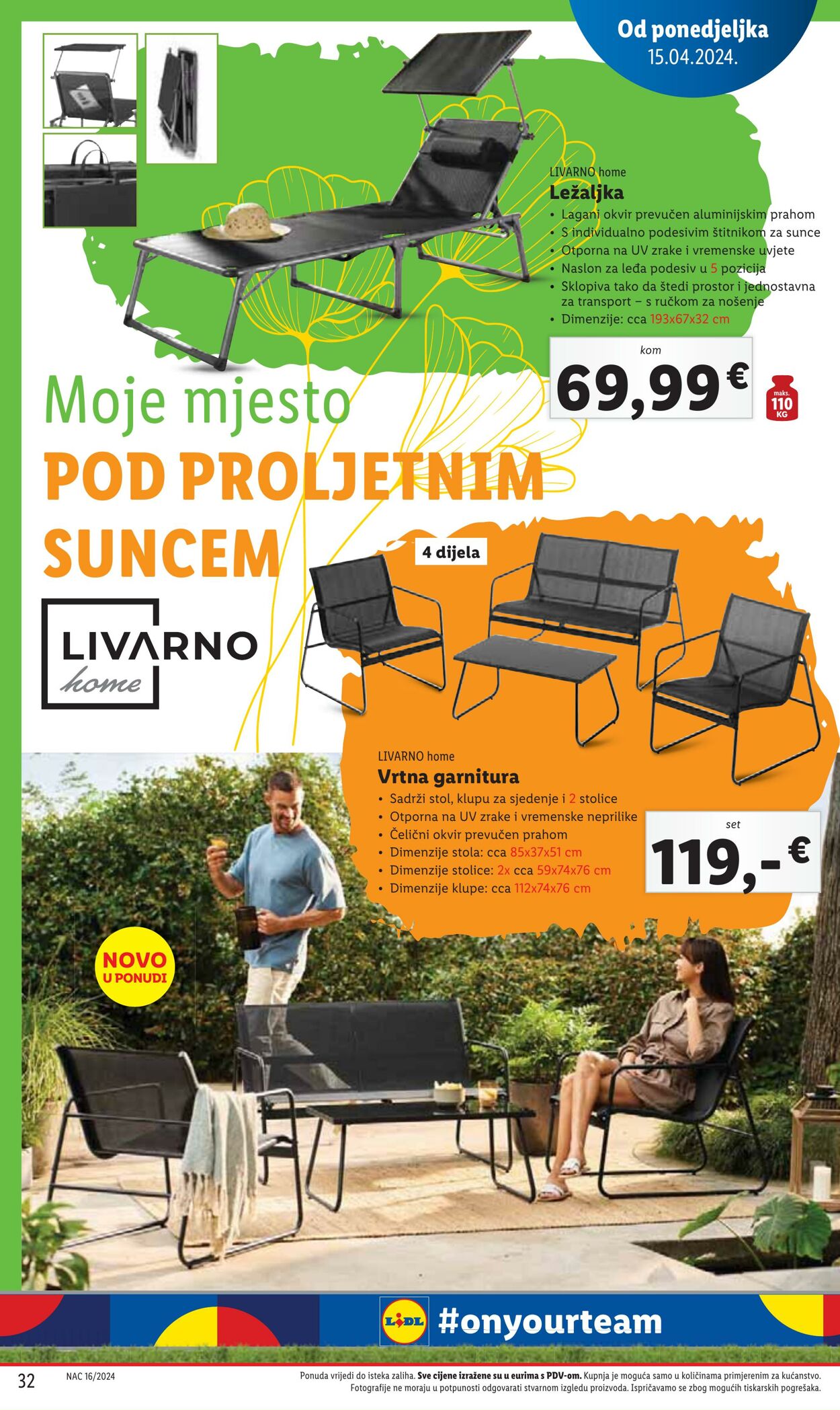 Katalog Lidl 15.04.2024 - 21.04.2024