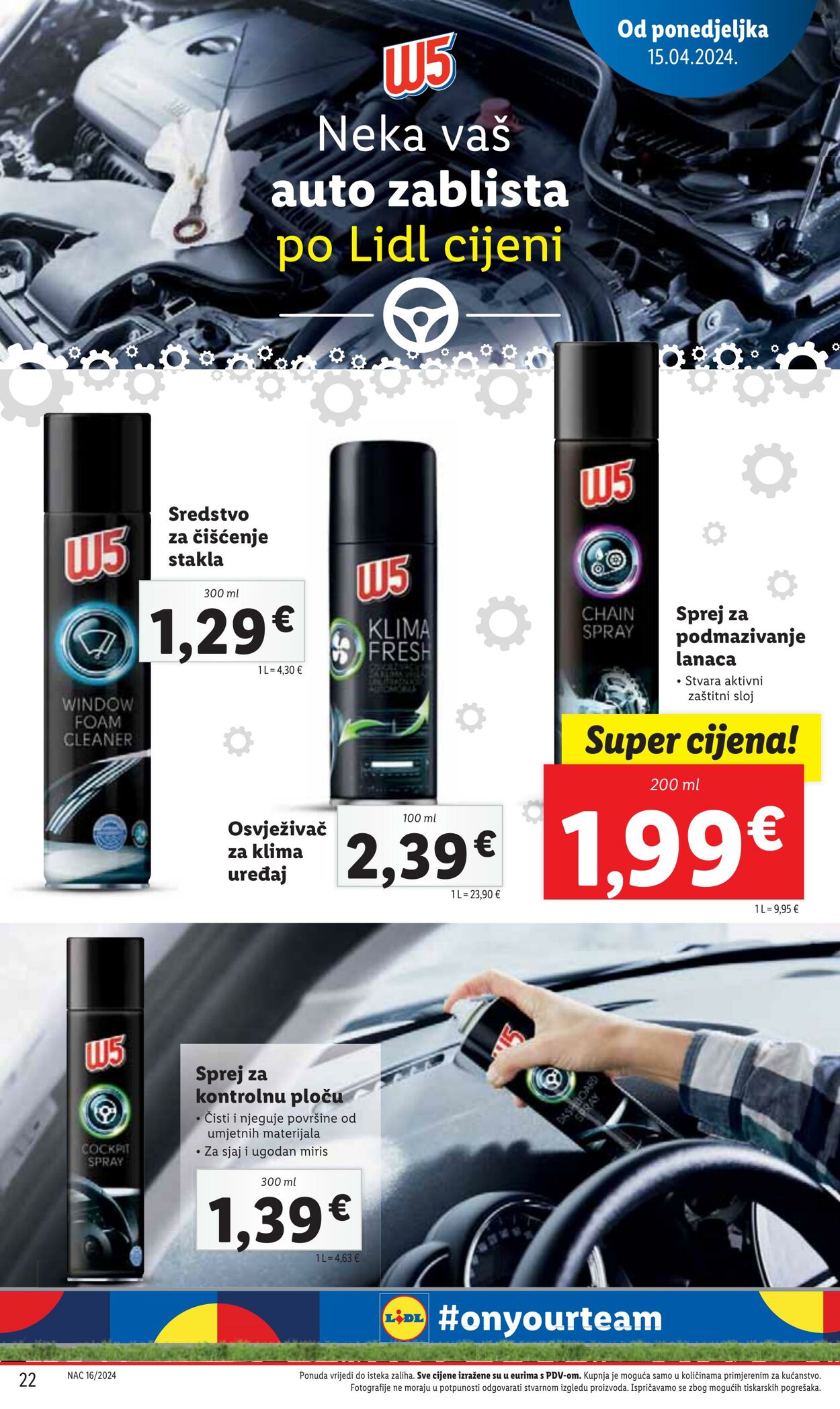 Katalog Lidl 15.04.2024 - 21.04.2024