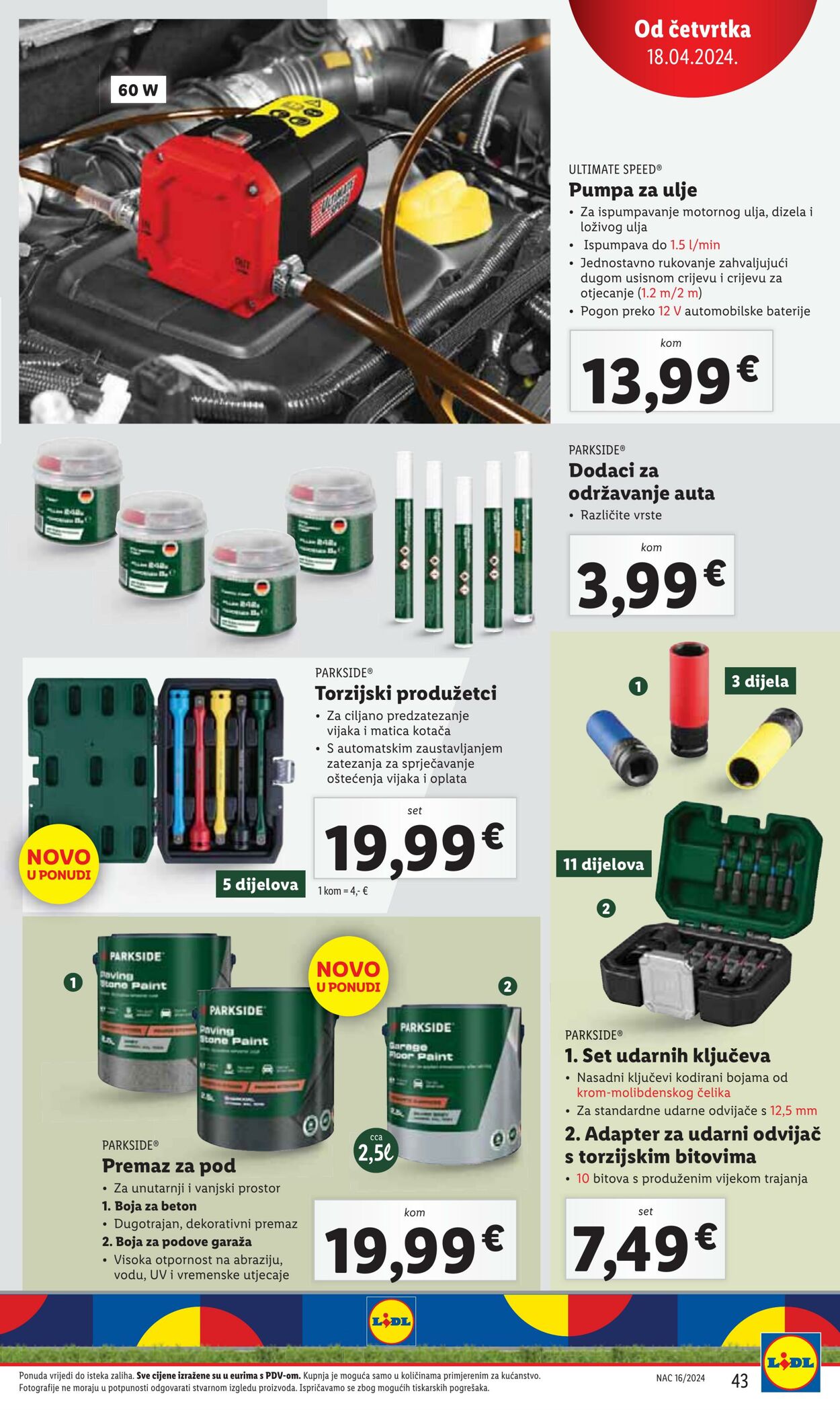 Katalog Lidl 15.04.2024 - 21.04.2024