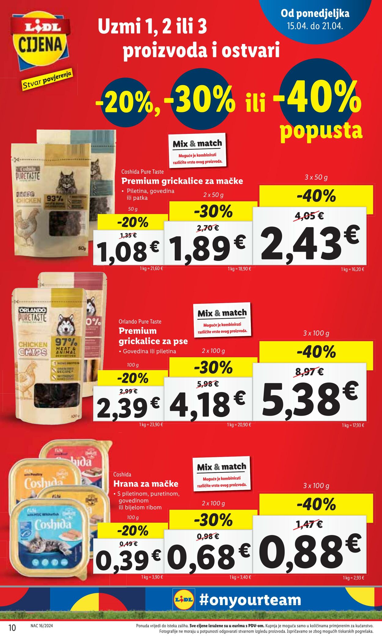 Katalog Lidl 15.04.2024 - 21.04.2024