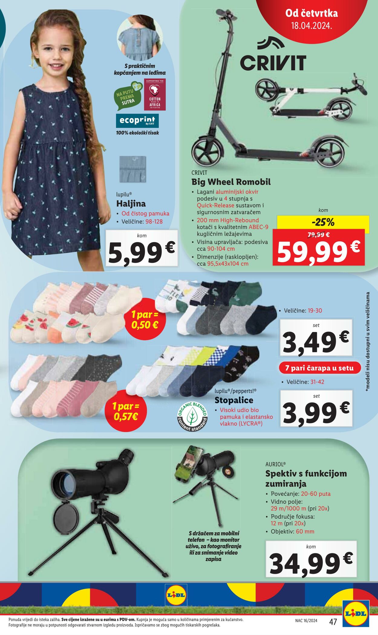 Katalog Lidl 15.04.2024 - 21.04.2024