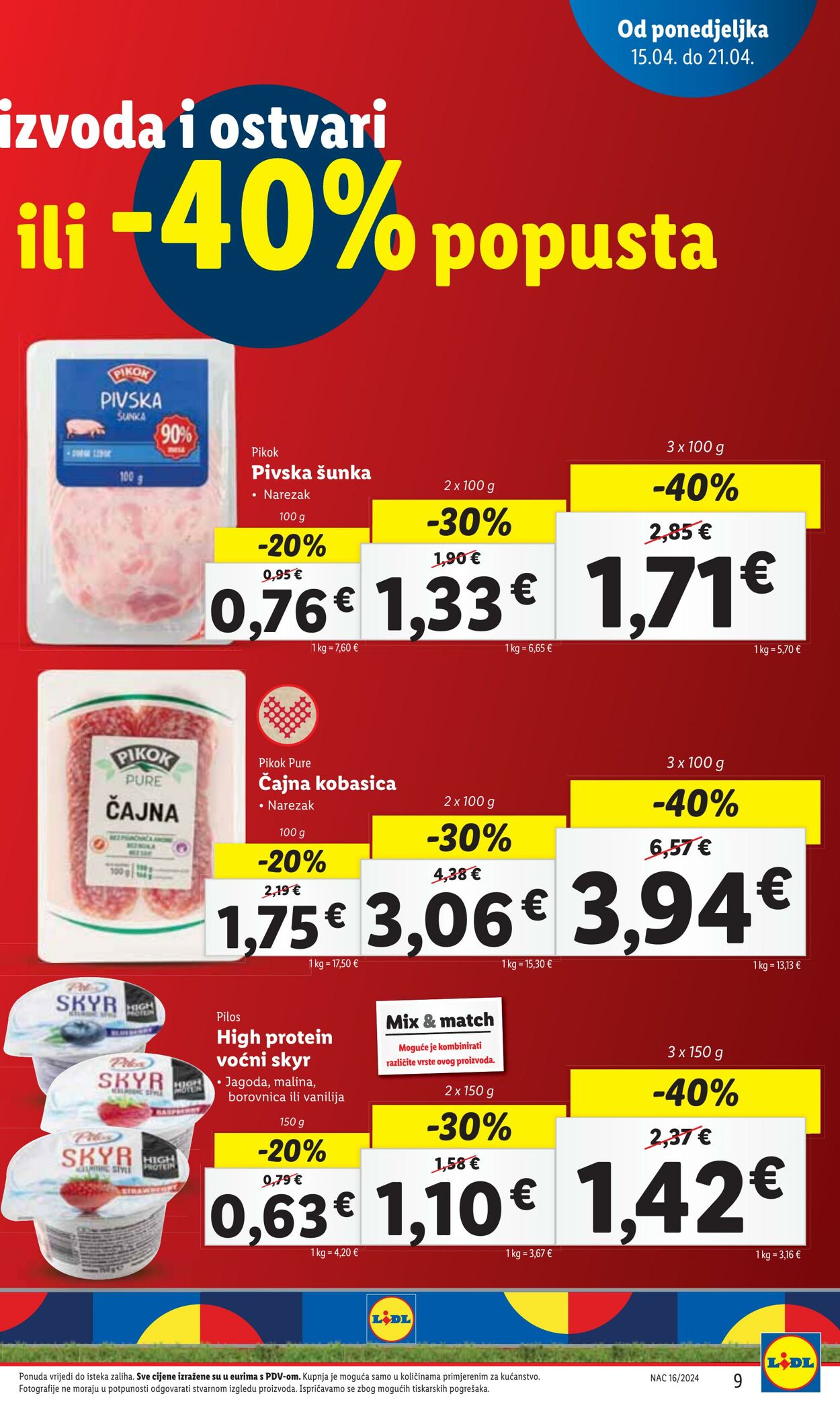 Katalog Lidl 15.04.2024 - 21.04.2024